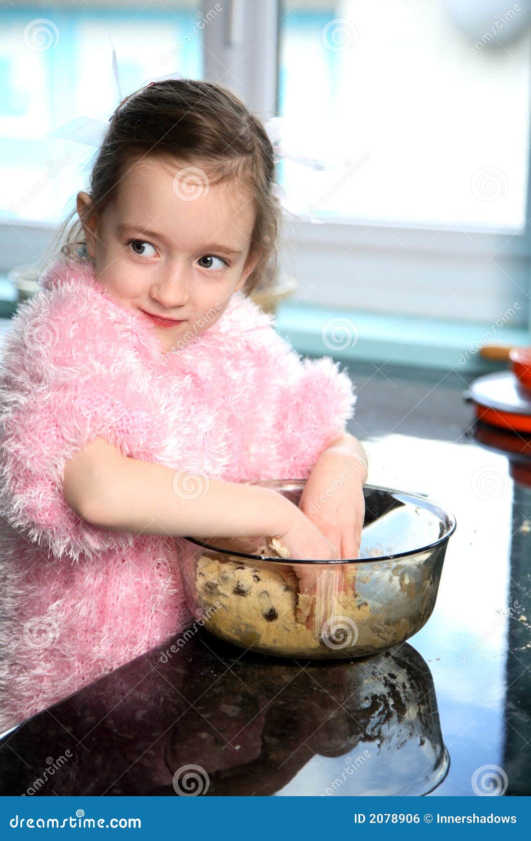 Helping In The Kitchen Stock Photo Image Of Female Life
