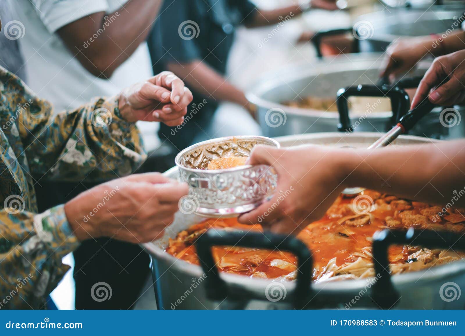 Helping The Poor With Free Food To Alleviate Hunger The Concept Of helping-the-poor-with-free-food-to-alleviate-hunger-the-concept-of