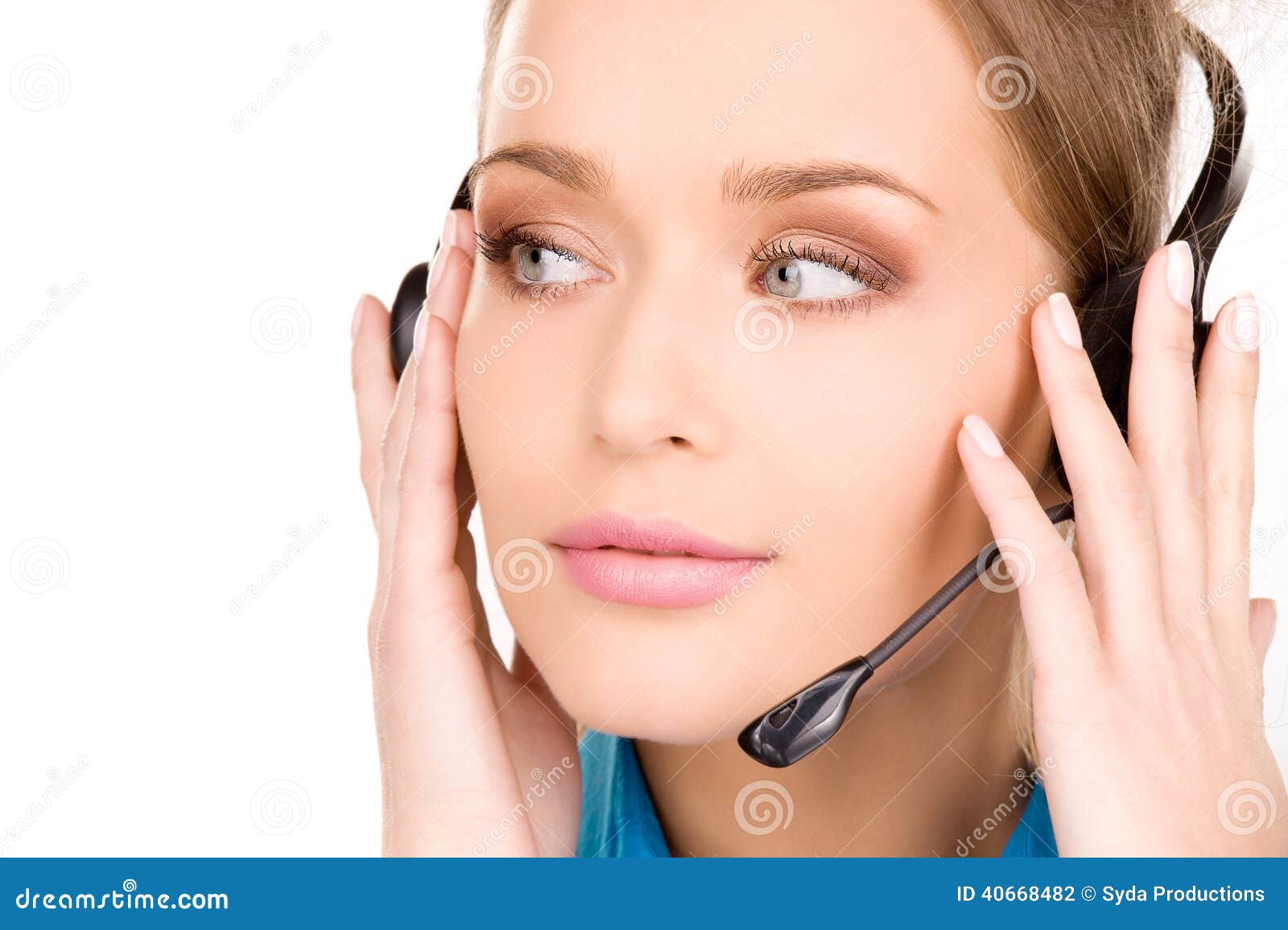 Helpline stock photo. Image of hotline, girl, friendly 40668482