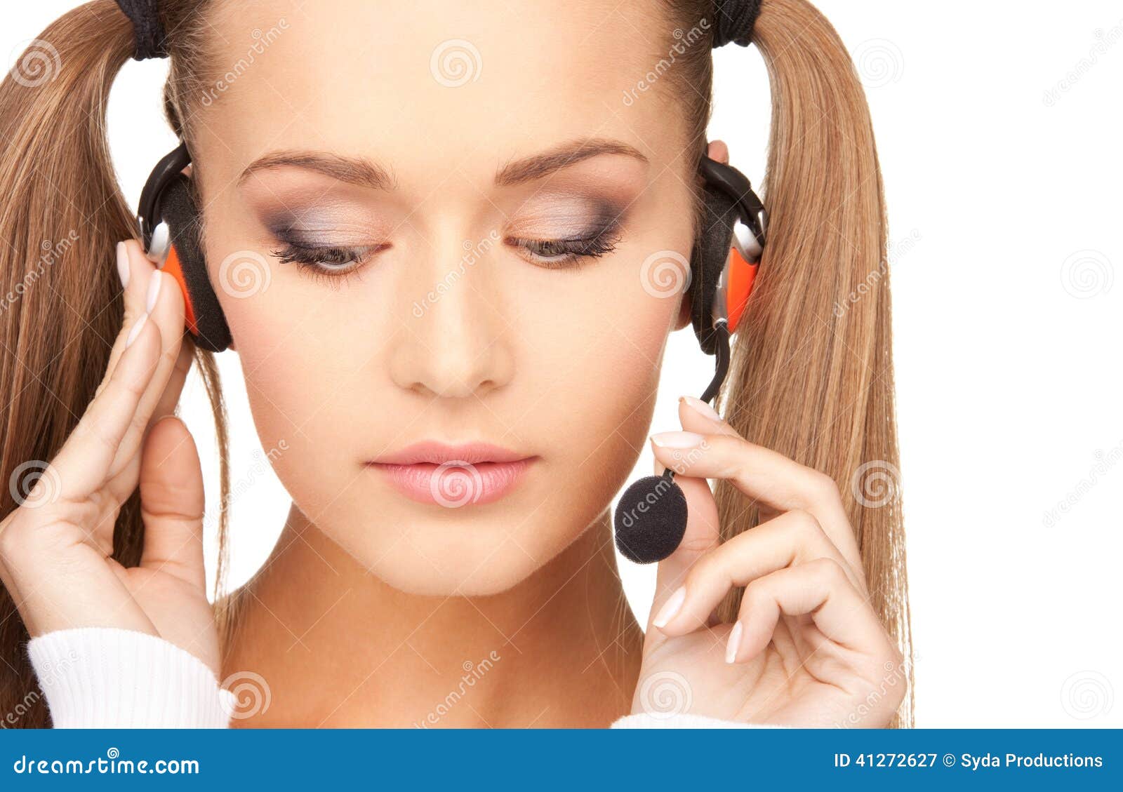 Helpline stock image. Image of calm, attractive, center 41272627