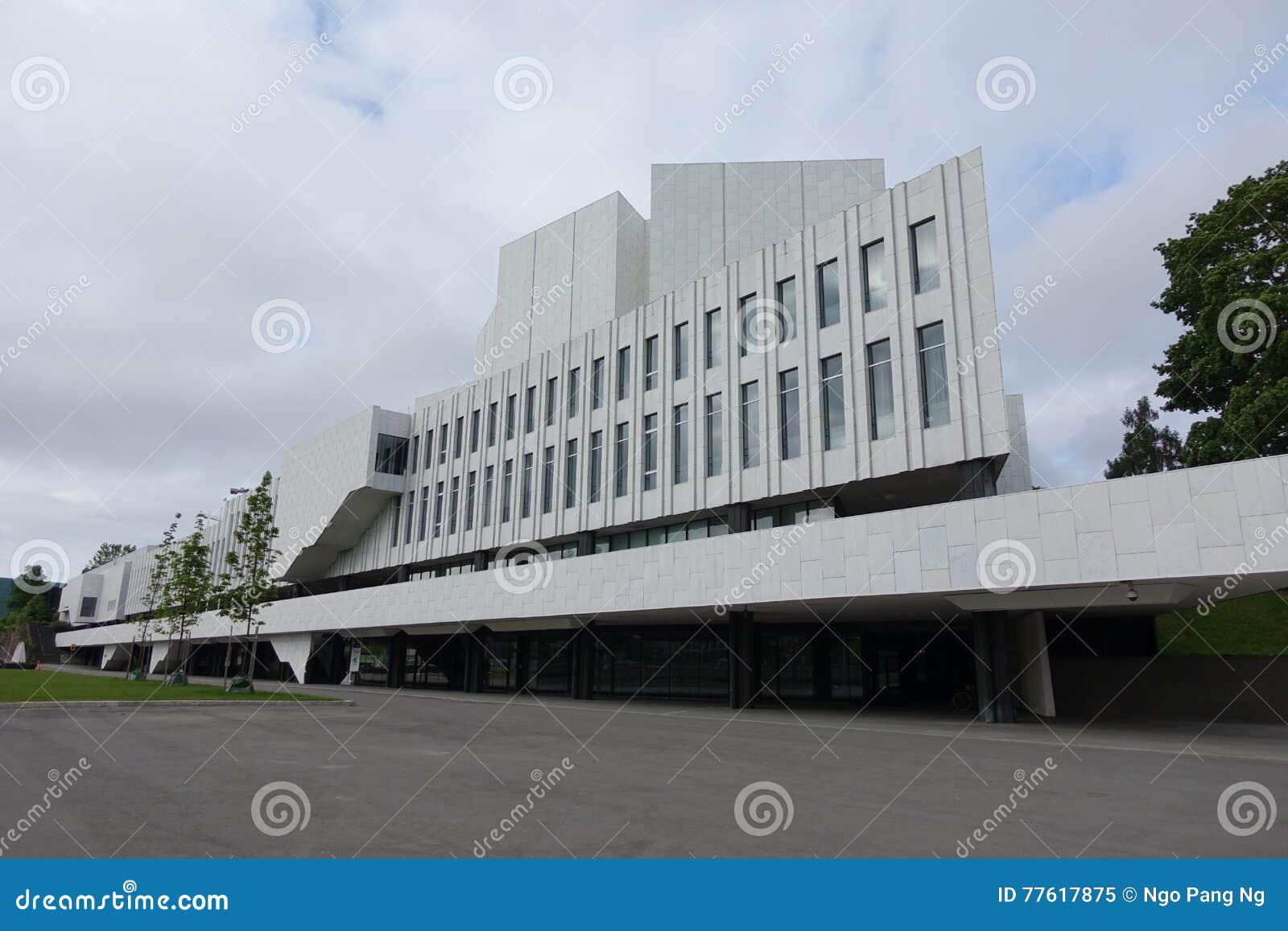 helsinki - 28 may: finlandia hall in helsinki, finland on 28 may 2016