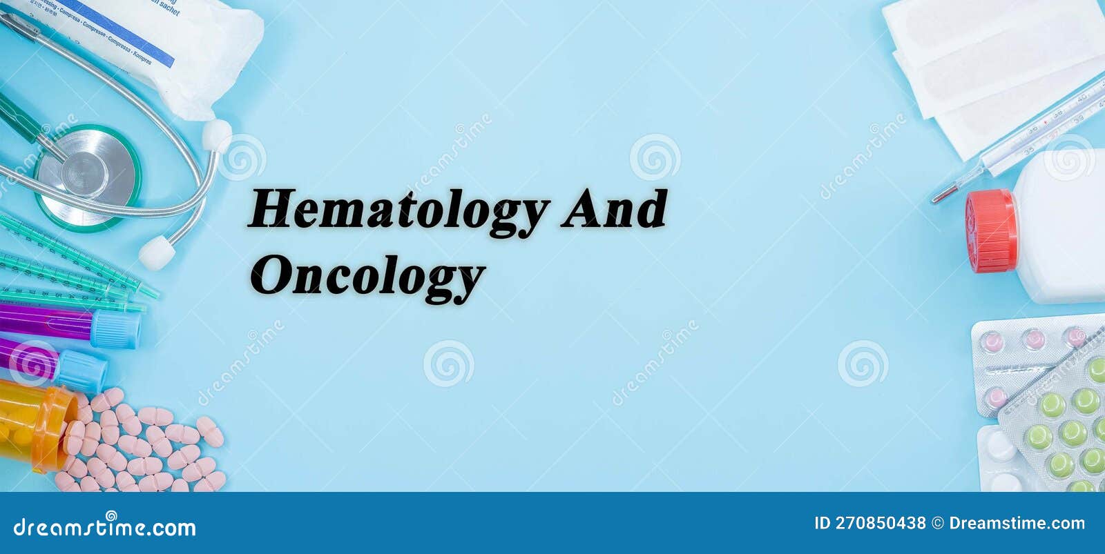 Hematology and Oncology stock photo. Image of healthcare 270850438