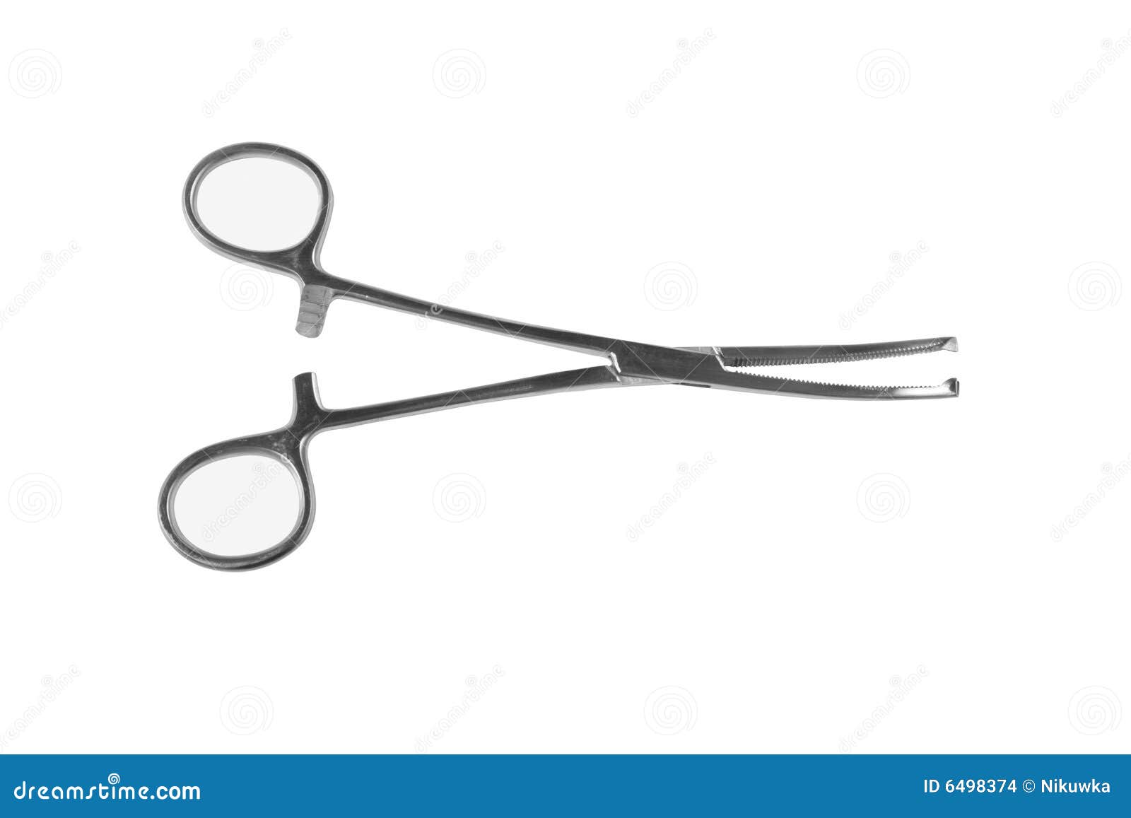 Hemostatic forceps stock photo. Image of operating, stainless 6498374