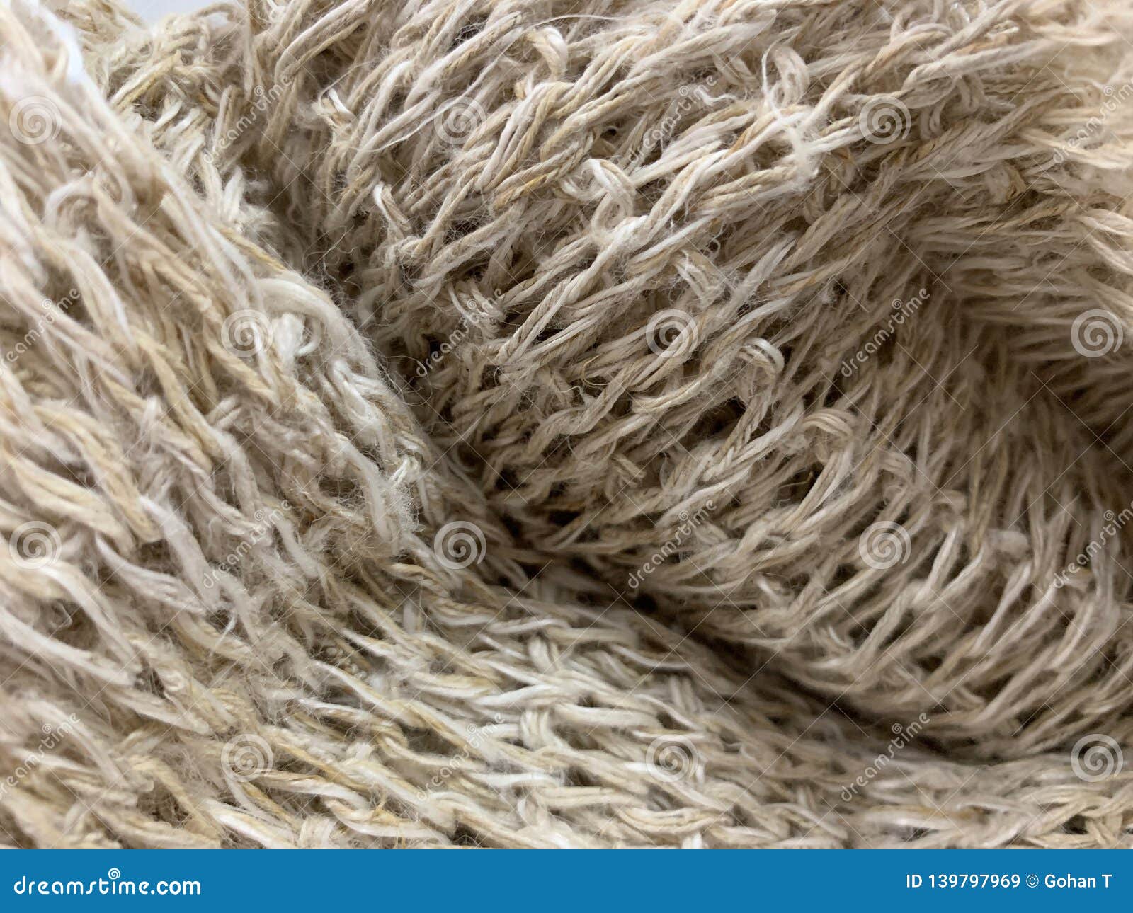 Hemp Fiber, Woven from Natural Fibers into Fabrics Hand-made Products ...