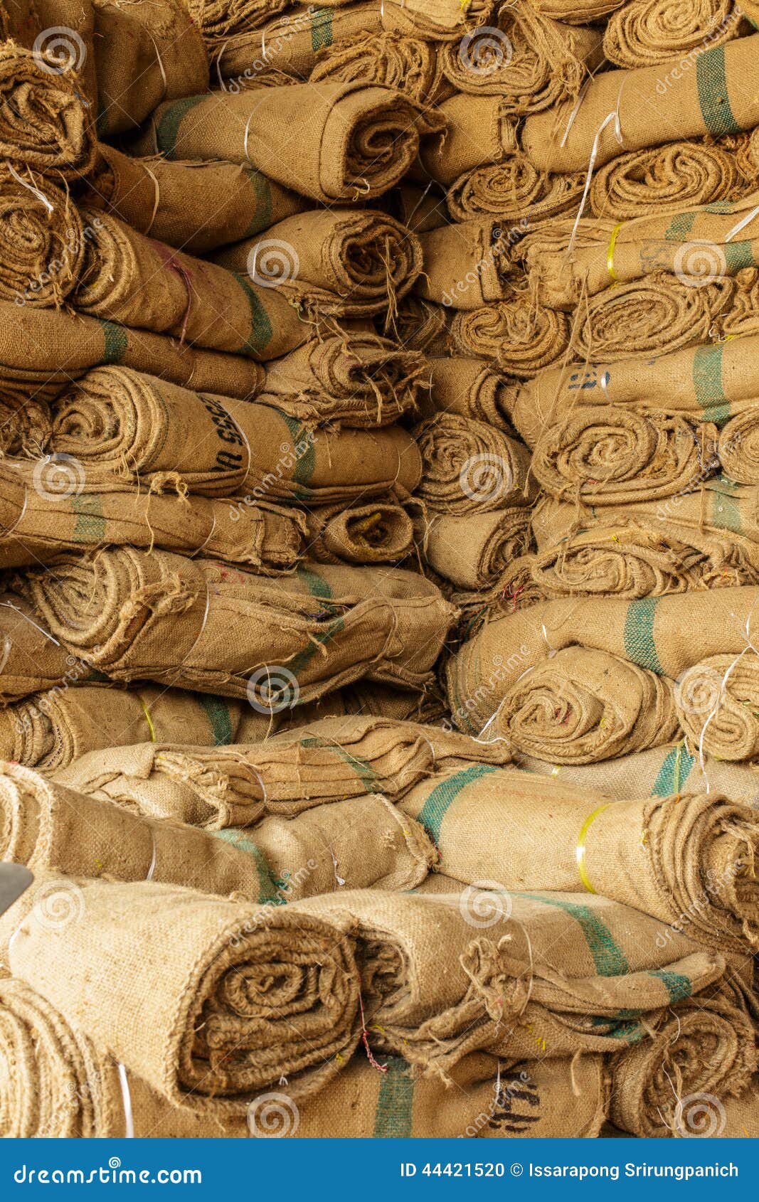 Hemp sack stock photo. Image of jute, brown, coarse, grunge - 44421520