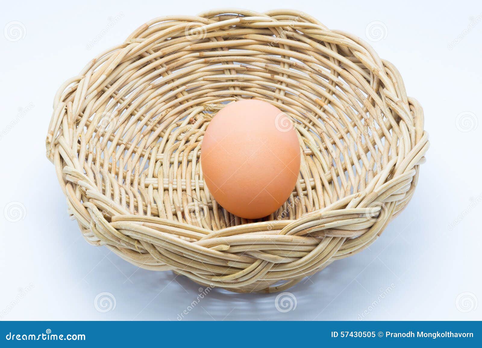 Hen Egg in basket stock image. Image of collection, eggs 57430505