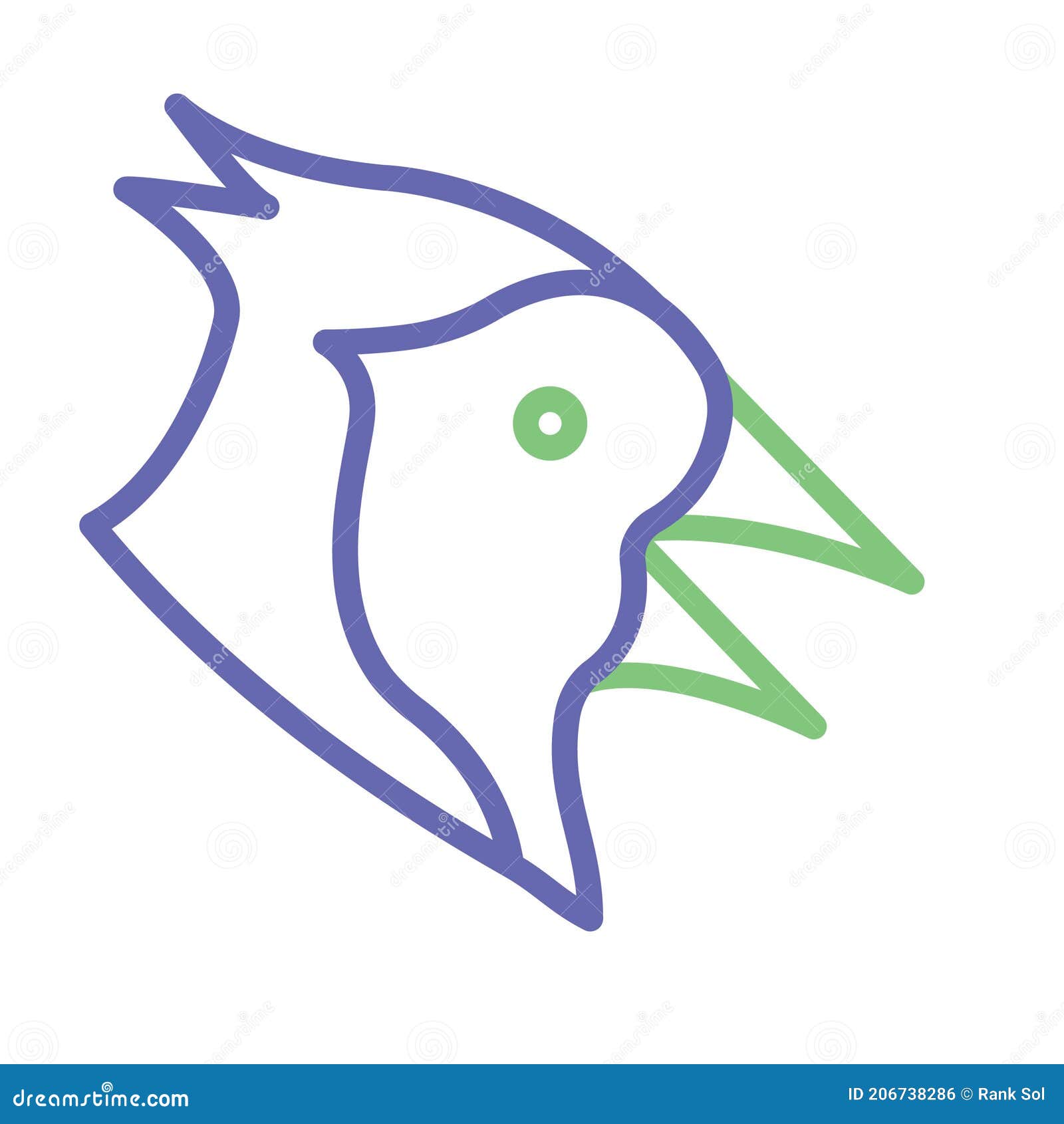 hen   icon that can be easily modified or edited