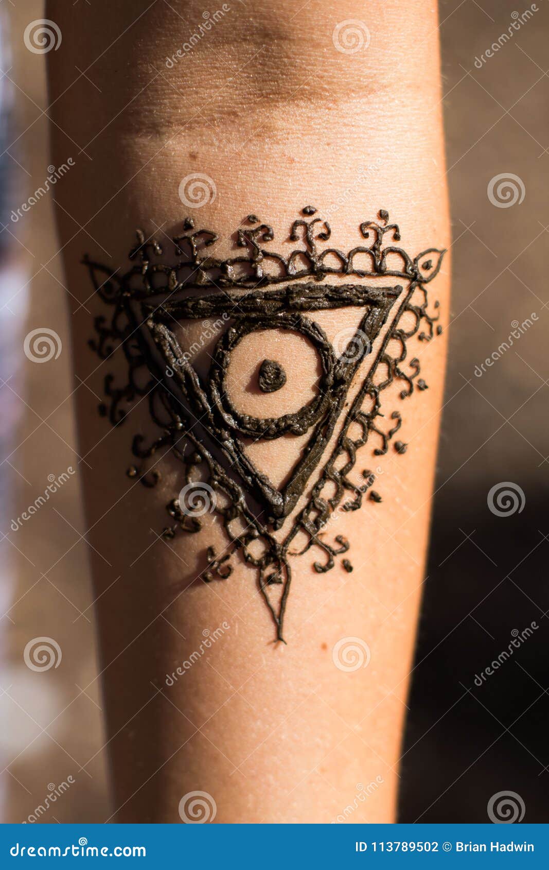 Henna arm art stock photo. Image of vintage, black, henna - 113789502