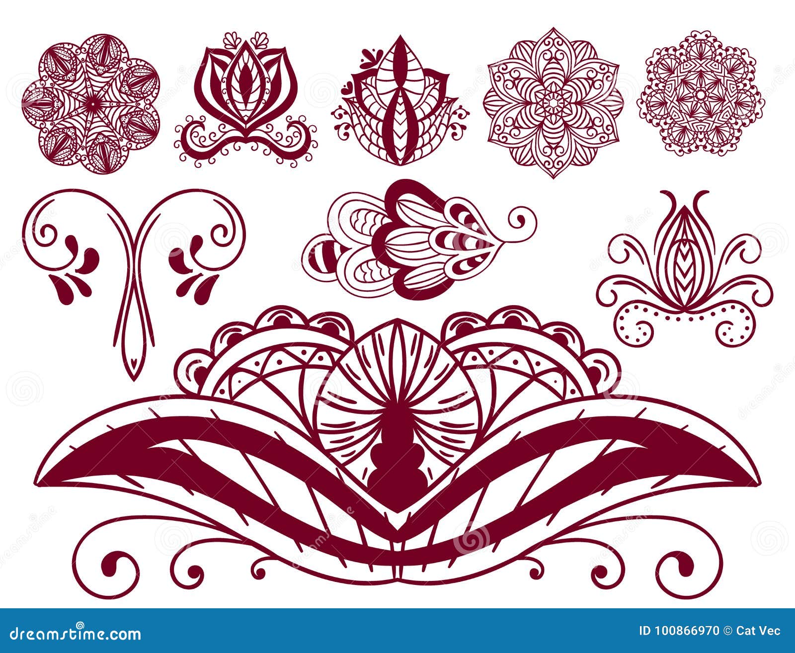 190 Clip Art Of Paisley Flower Tattoo Designs Illustrations RoyaltyFree  Vector Graphics  Clip Art  iStock
