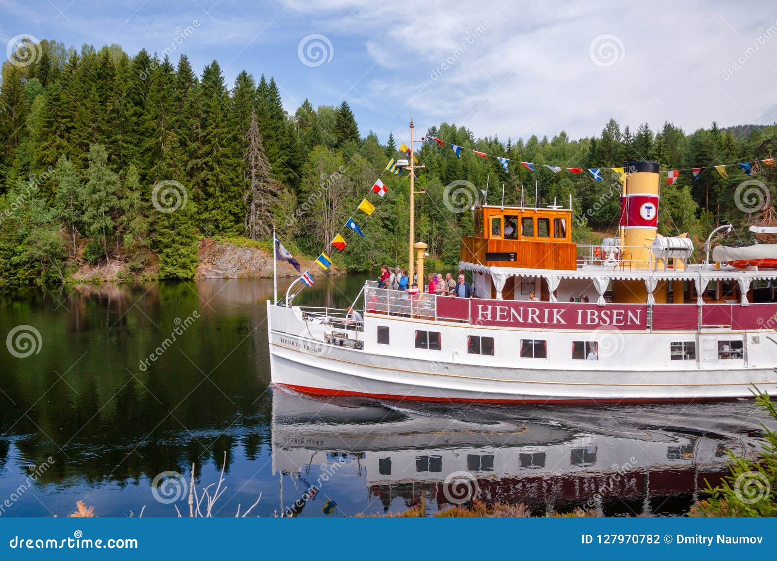 telemark canal boat trip