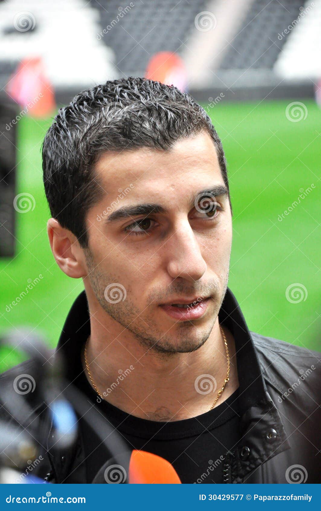 Henrikh Mkhitaryan Portrait Editorial Photography - Image of