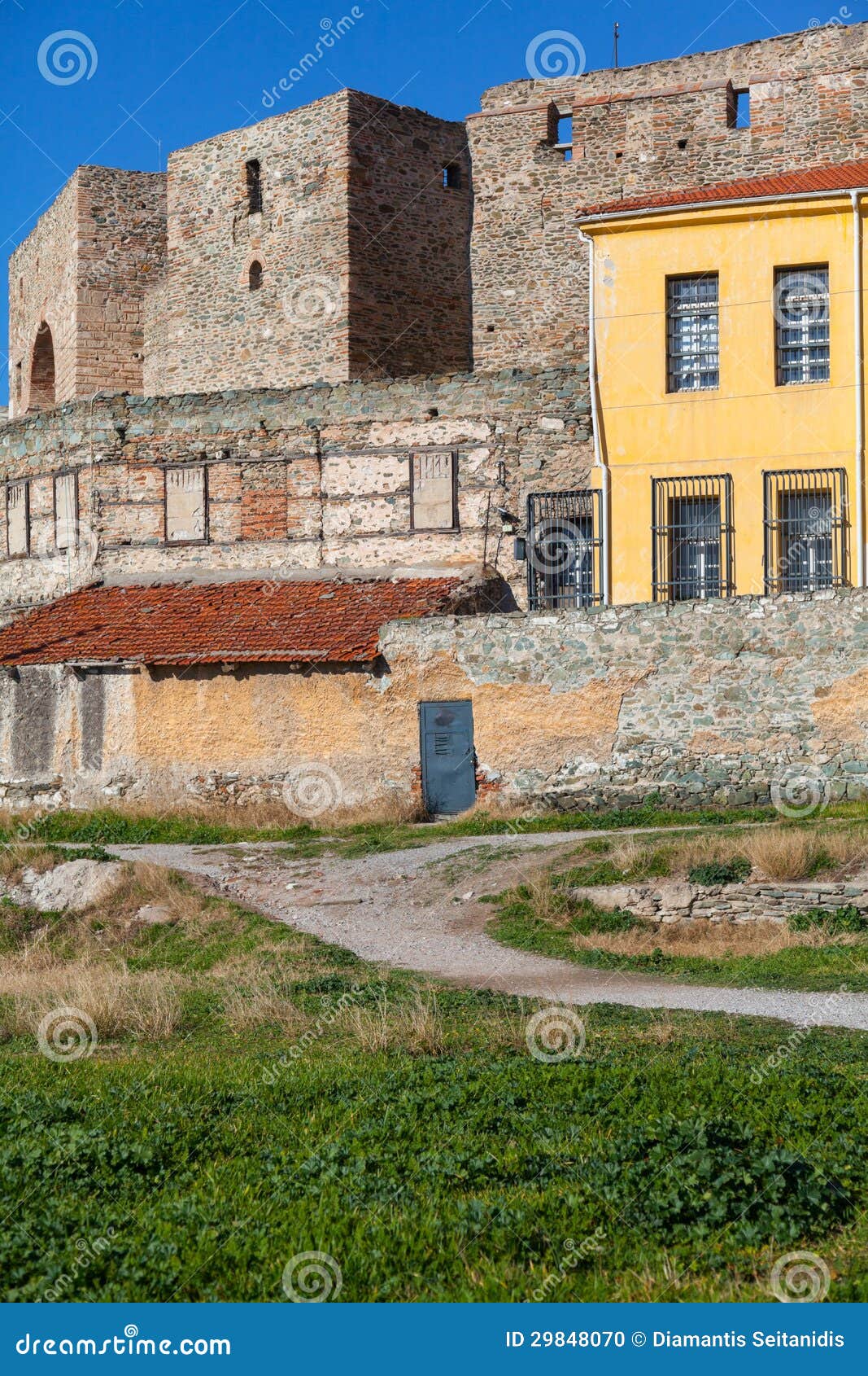 heptapyrgion of byzantine walls