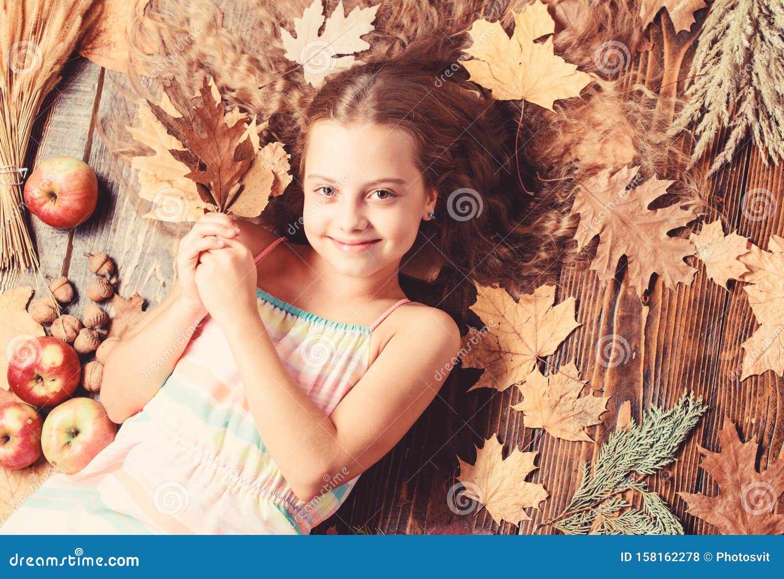 Her Hair at Its Best. Little Girl with Wavy Hairstyle on Fall Background. Small Beauty Model with Fall Look Stock Photo - Image of nature, look: 158162278 Her Hair at Its Best. Little Girl with Wavy Hairstyle on Fall Background. Small Beauty Model with Fall Look Stock Photo - Image of nature, look: 158162278