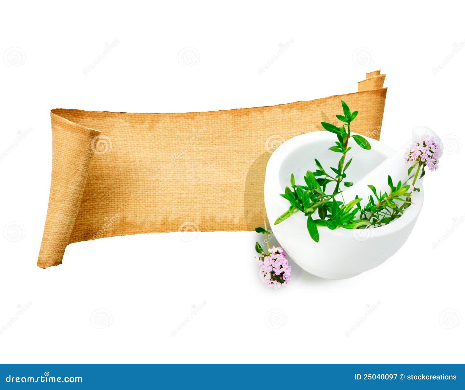 Herb Banner stock image. Image of fabric, oregano, garden 25040097