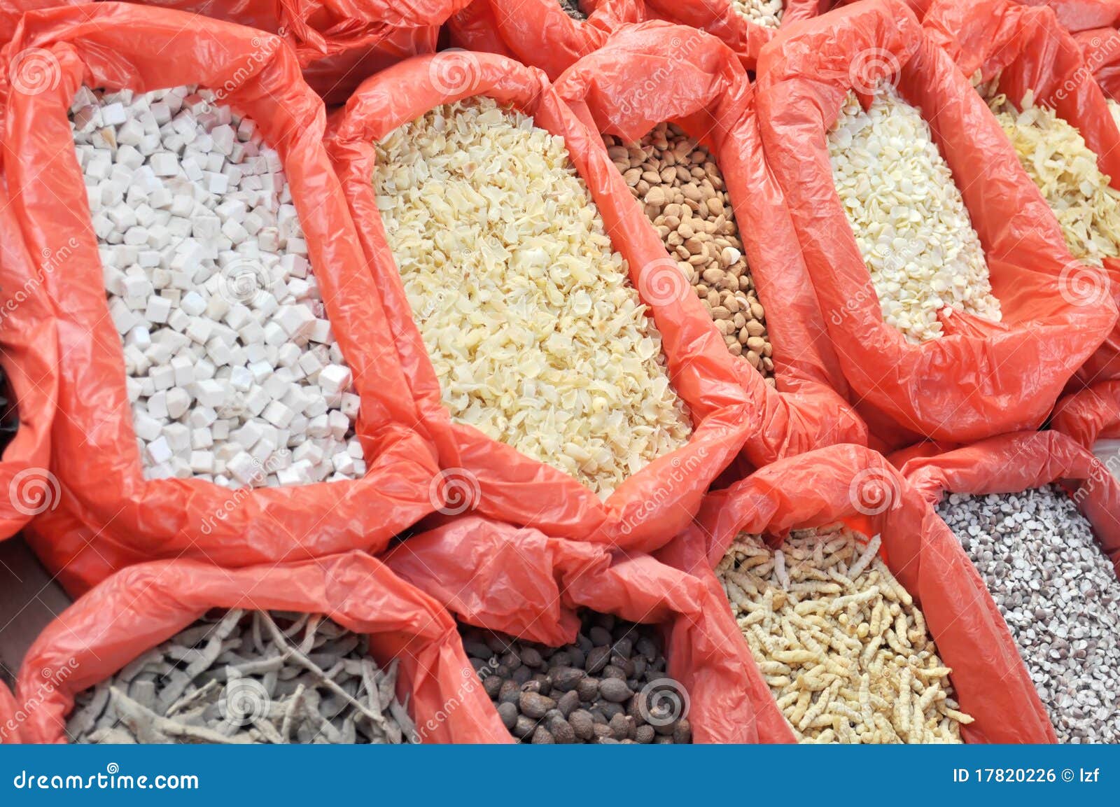 Herb market stock photo. Image of asia, market, bamboo 17820226