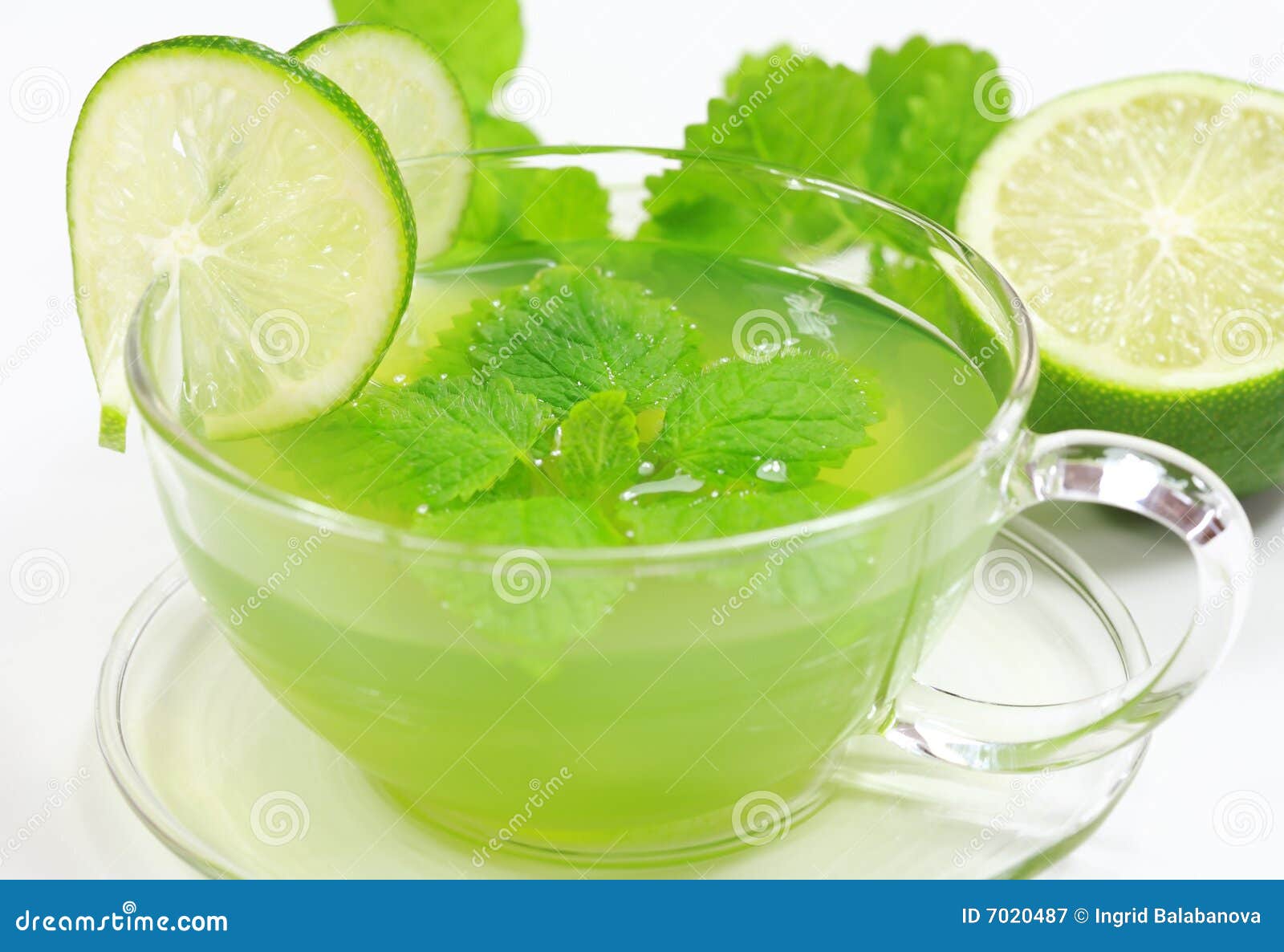 Herbal green tea stock image. Image of care, dieting, healthy 7020487