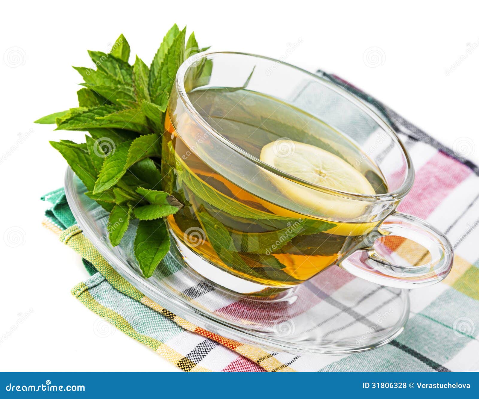 Herbal mint tea stock photo. Image of flavor, healthy 31806328