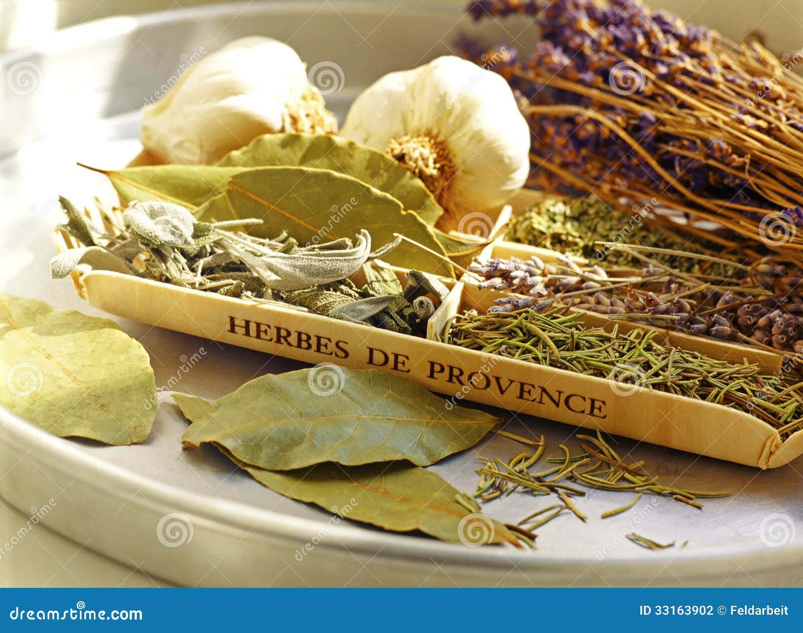 Herbs de Provence stock photo. Image of herbs, thyme 33163902