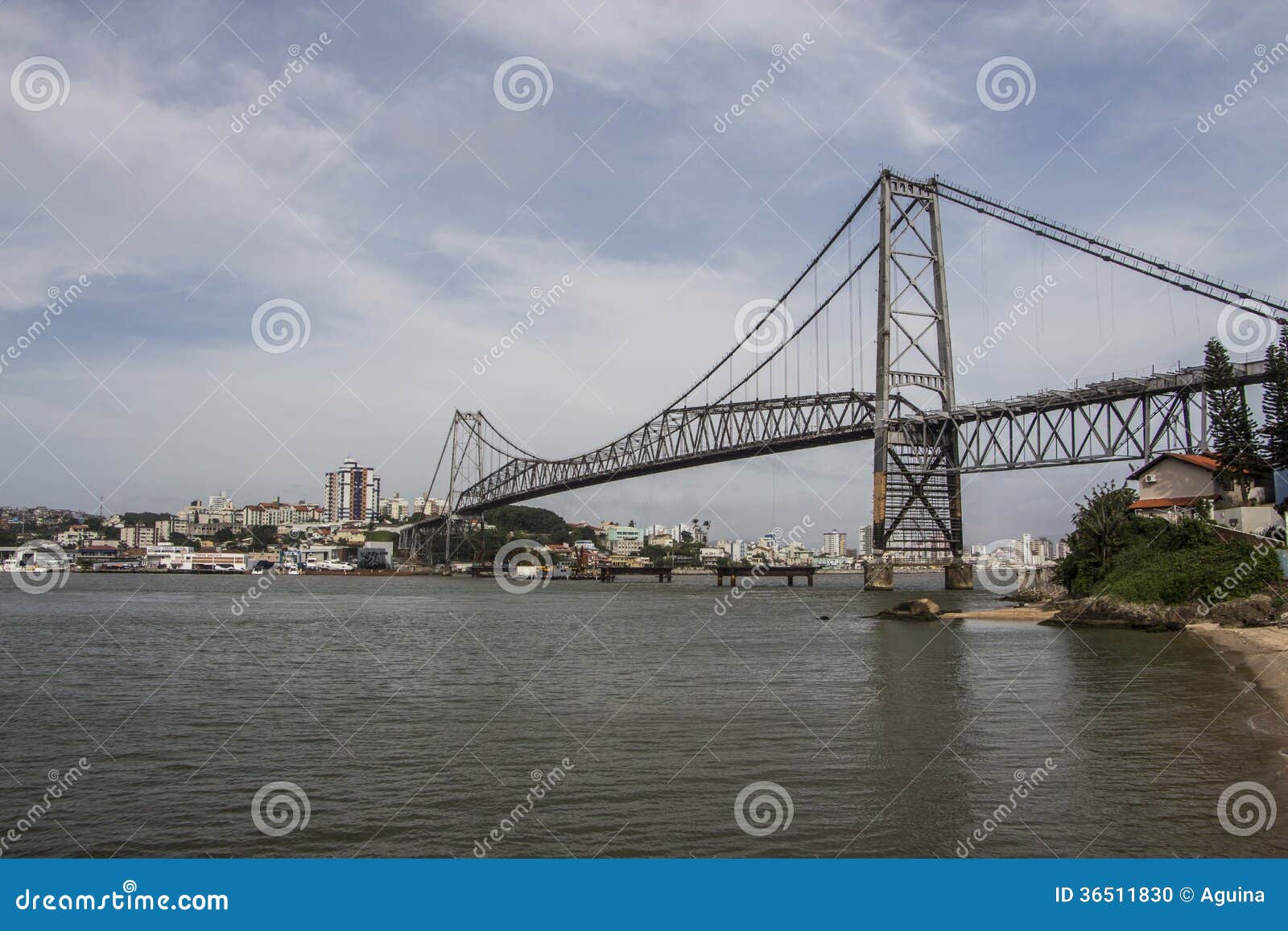 hercÃÂ­lio luz bridge - florianopolis - sc - brazil