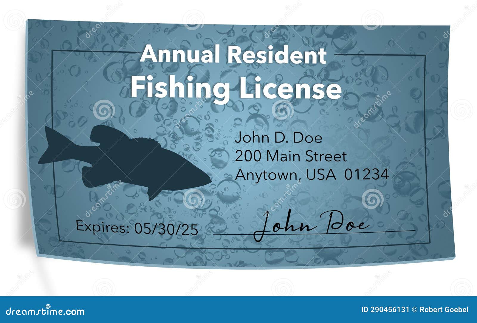 Fishing License Stock Illustrations – 115 Fishing License Stock