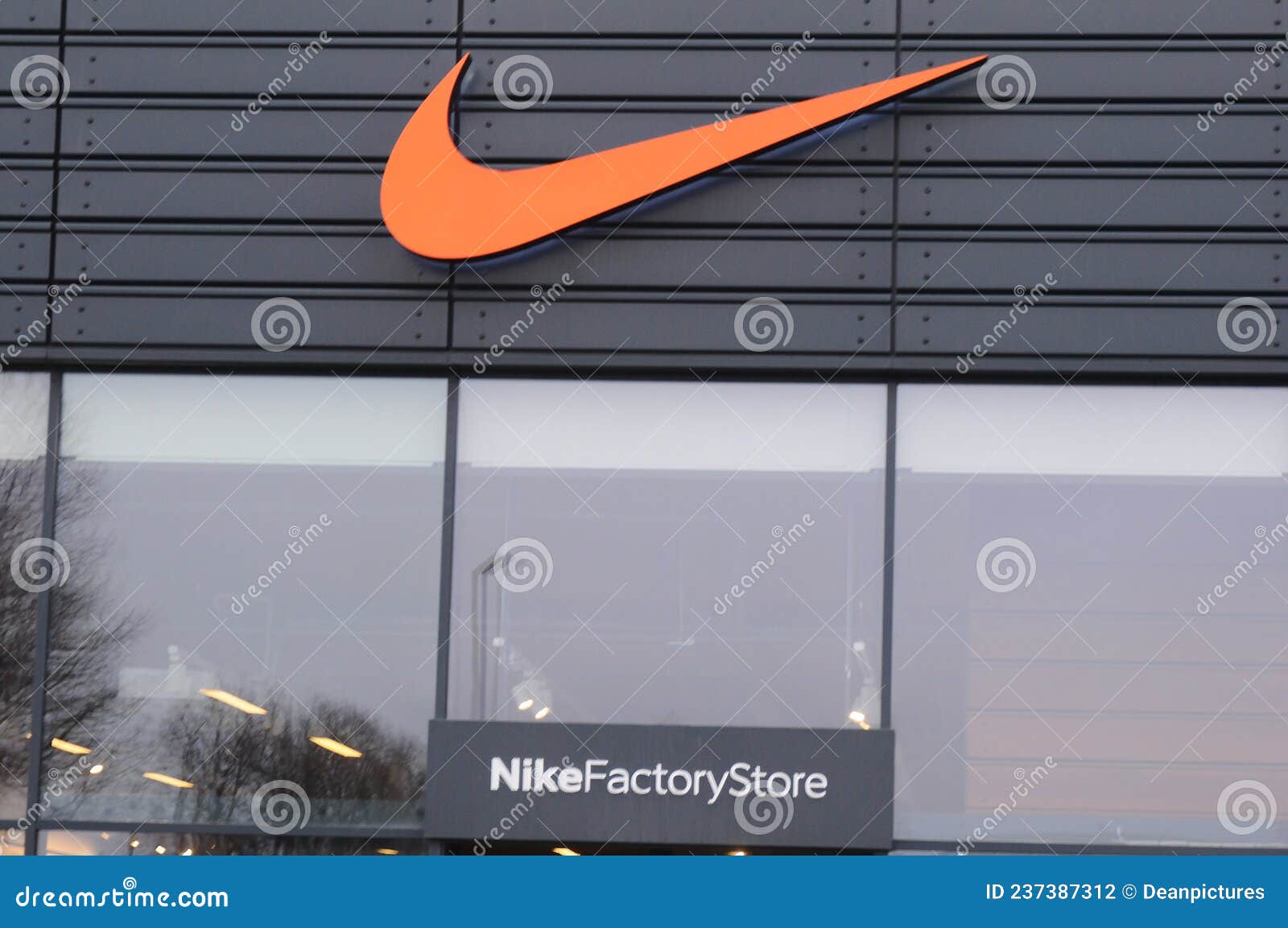 Nike Factory Store in Herlev Denmark Editorial Photography - Image of sports, shoe: