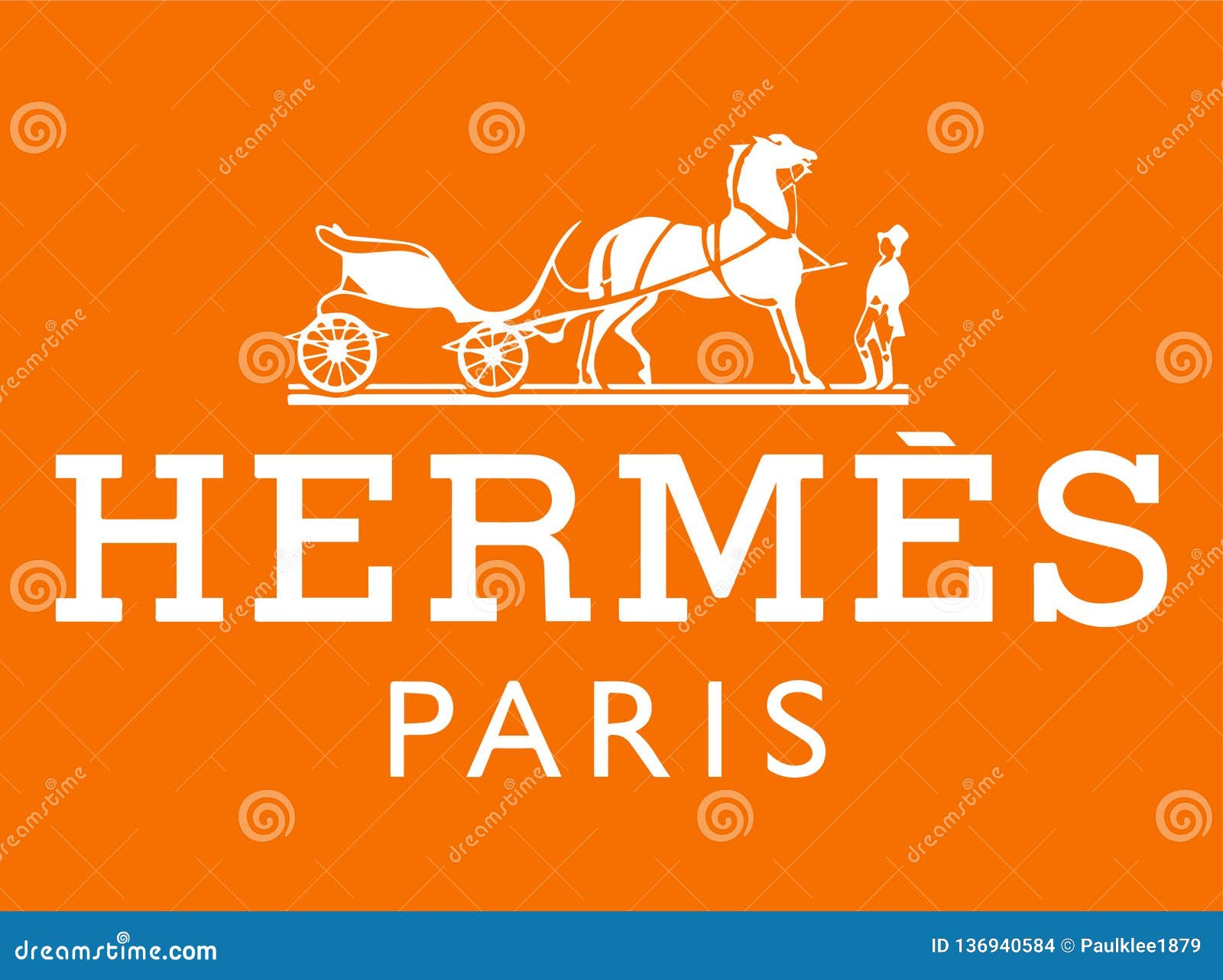 Hermes Paris Vector Illustration 