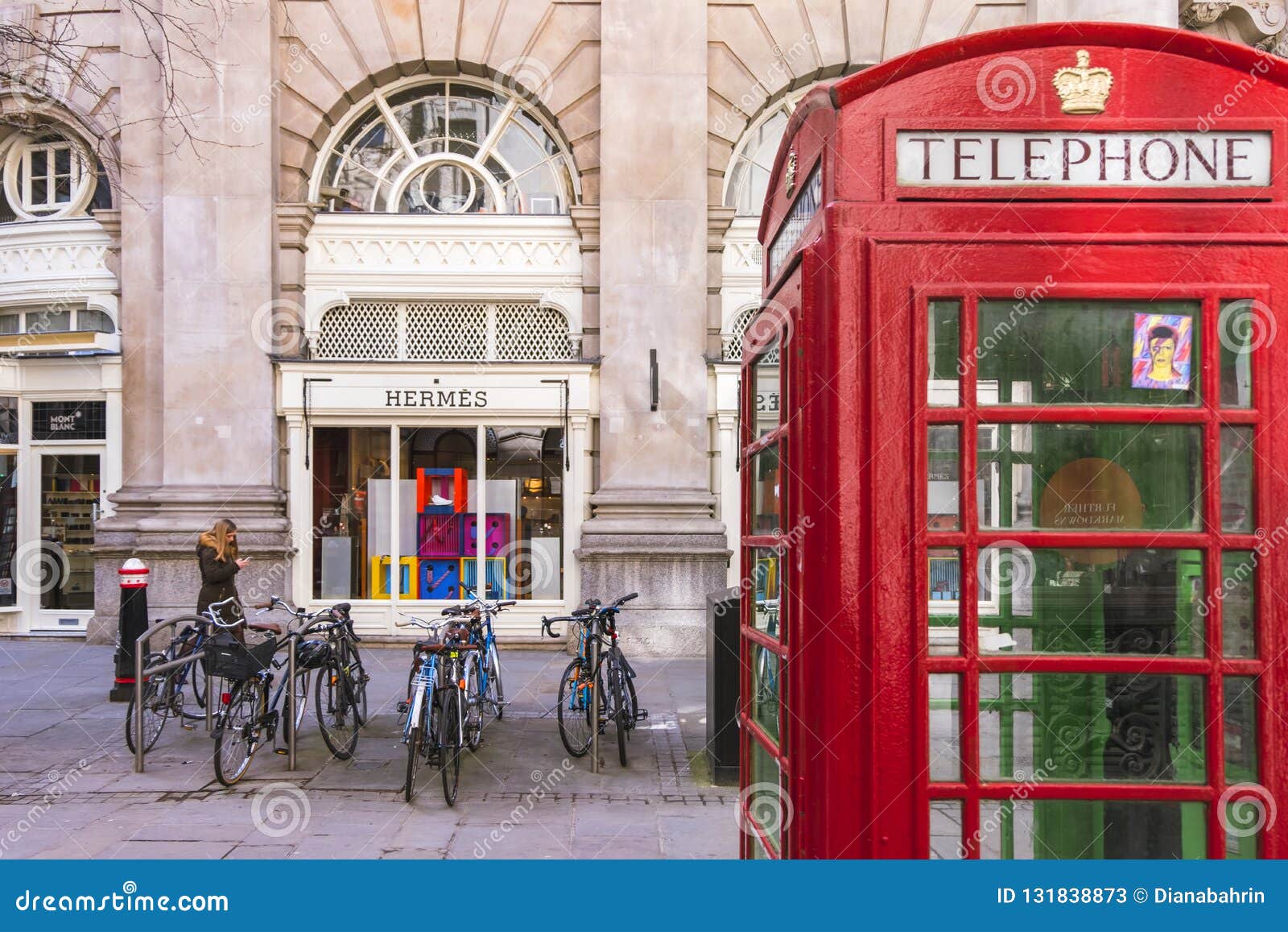 Hermes Shop In The Royal Exchange Area 