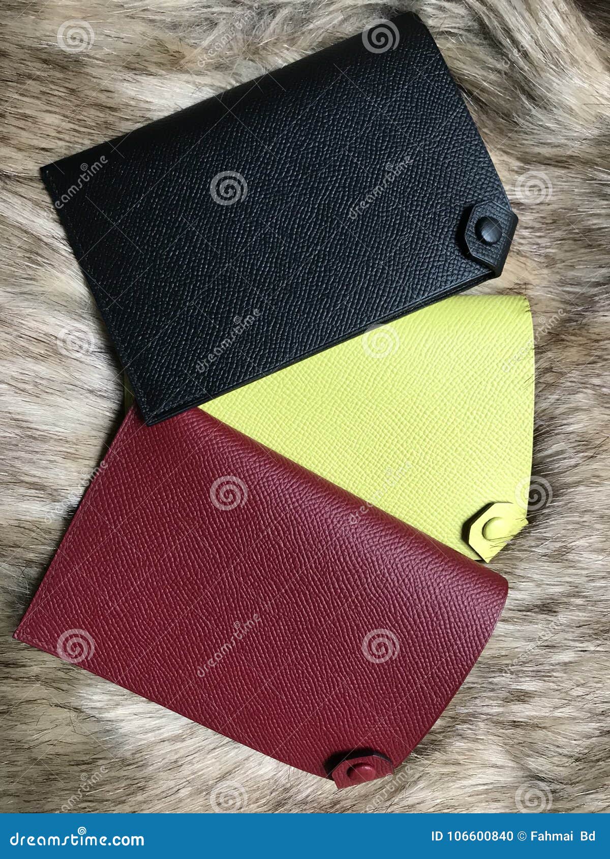 Hermes Small Leather Goods Passport Cover Stock Photo Image of small