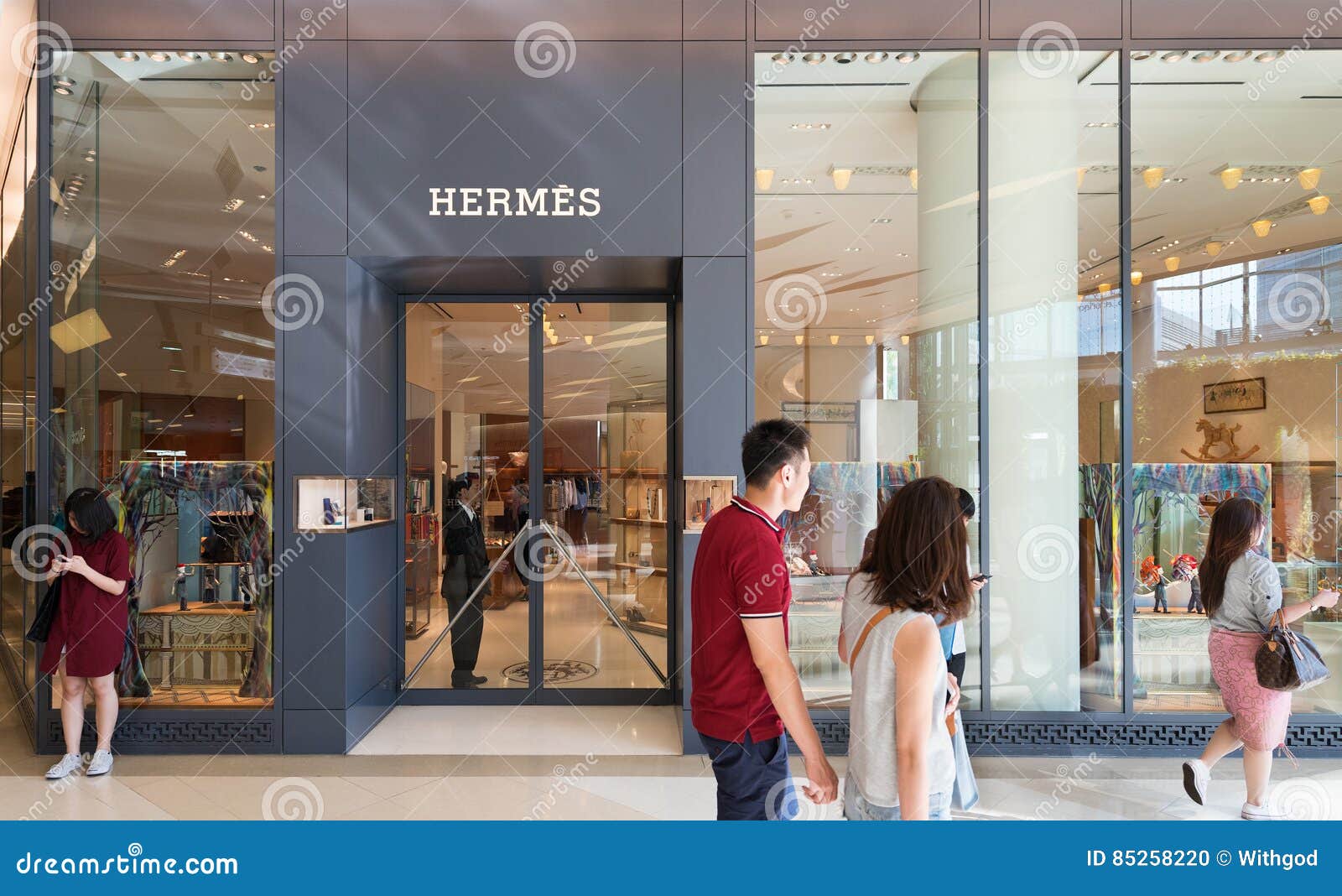 Hermes Store At Siam Paragon Mall 
