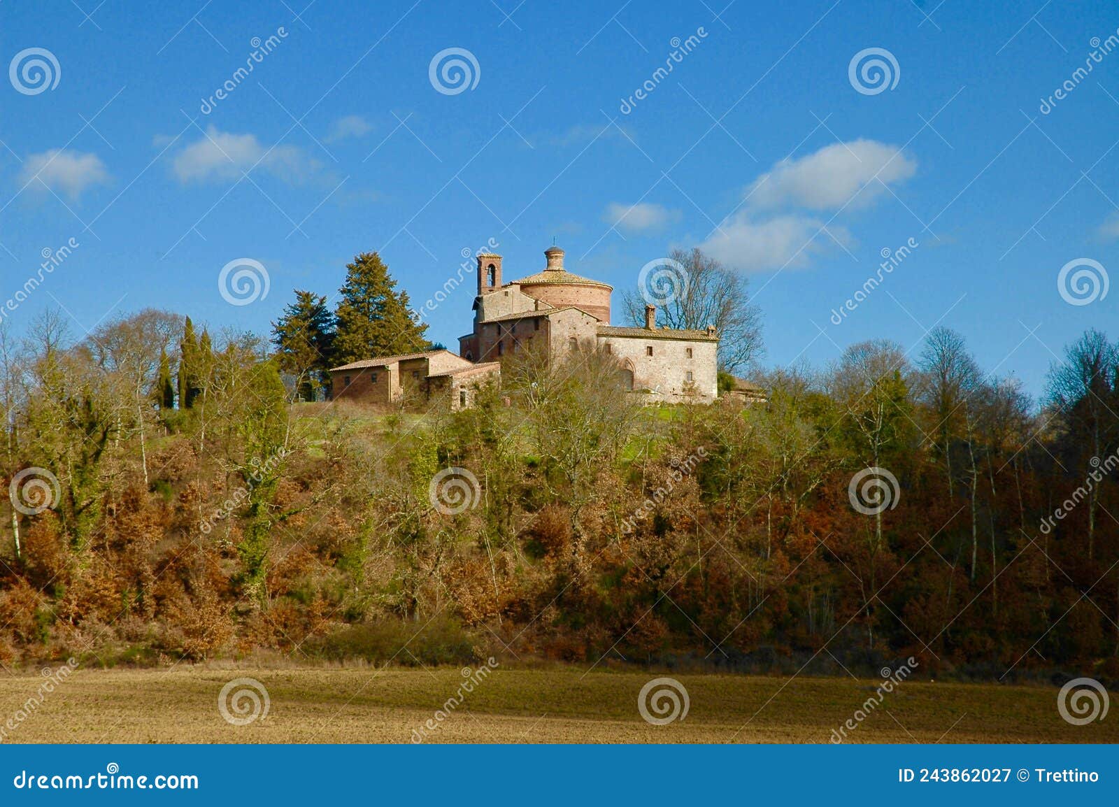 hermitage of montesiepi connected to the abbey of san galgano