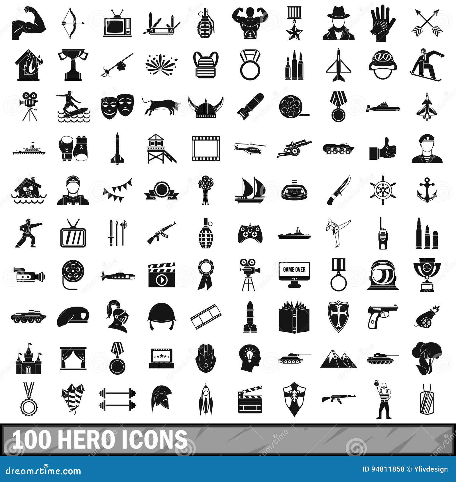 Hero icons