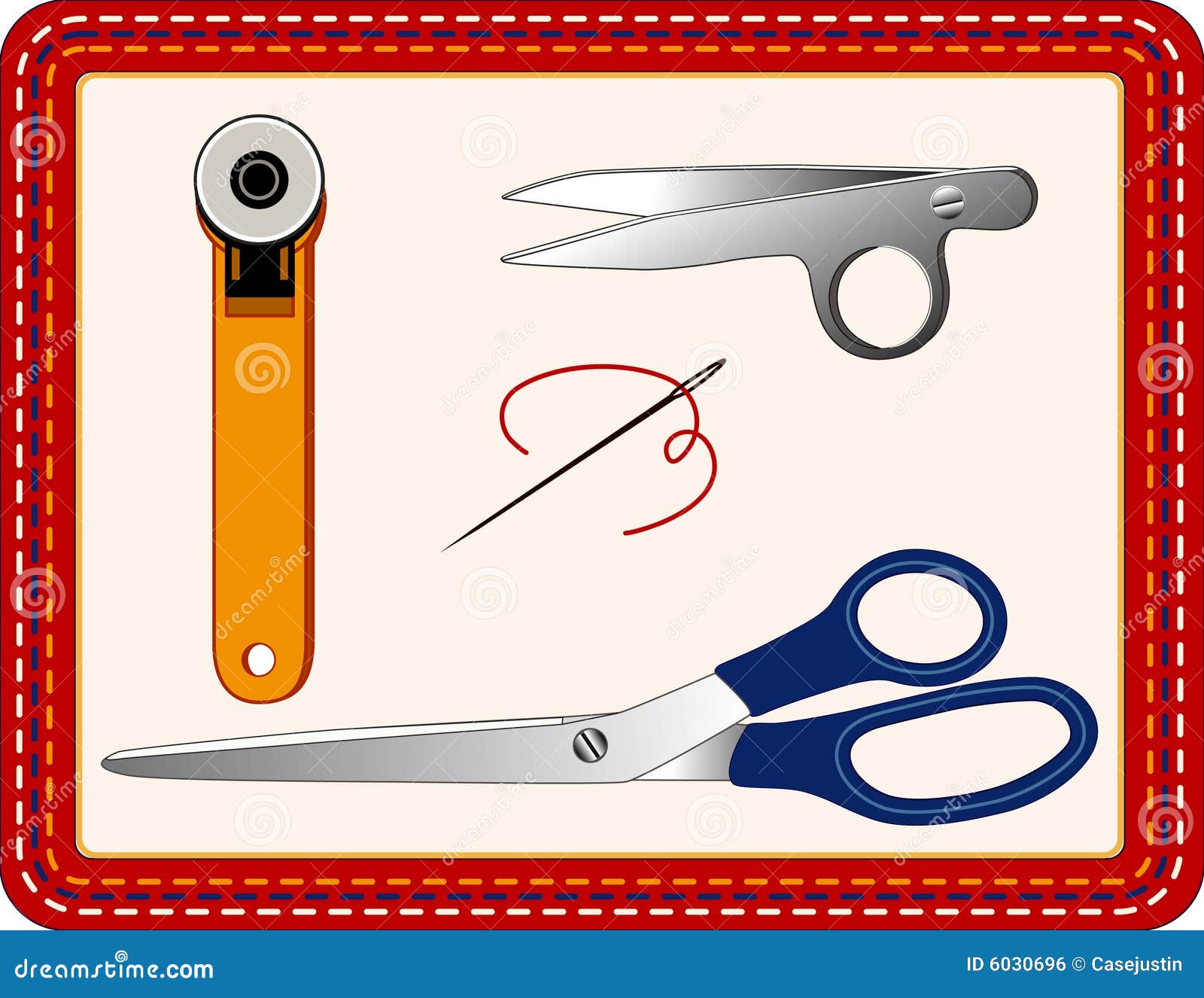 Herramientas De Corte De +EPS Para Coser, Acolchando, Artes Ilustración del Vector - Ilustración de acolchamiento: 6030696