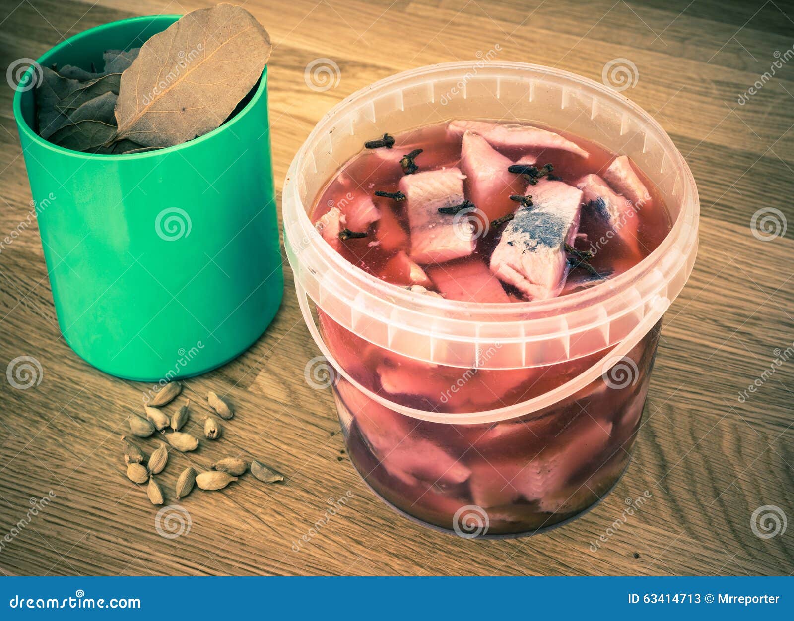 Herring in brine stock image. Image of gastronomy, conservation 63414713