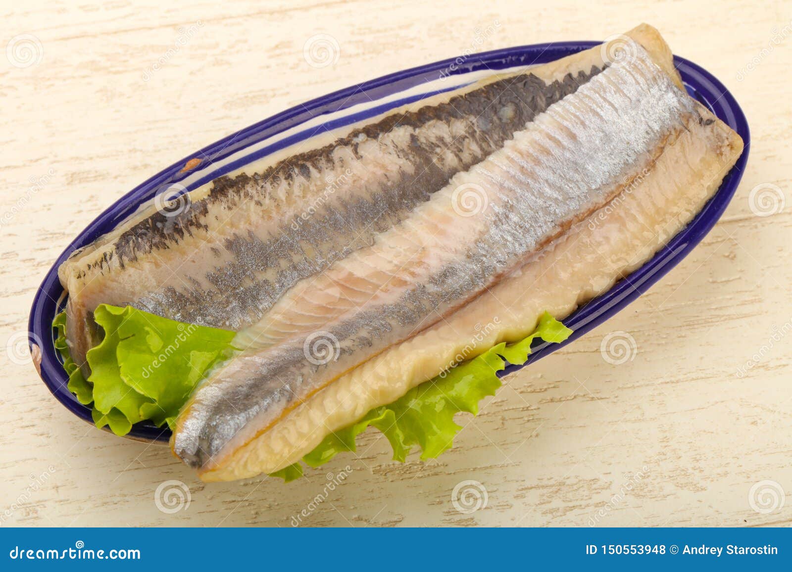 Herring fillet stock photo. Image of healthy, food, seafood 150553948