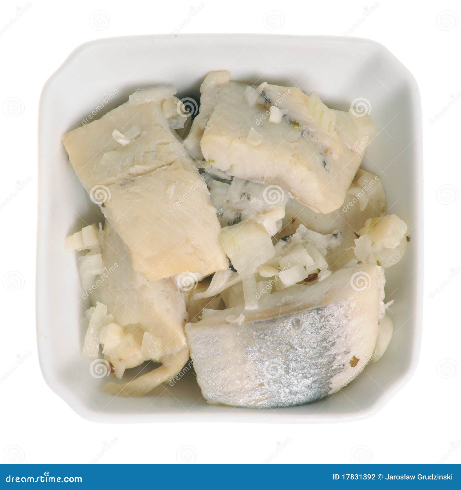 Herring fillets stock photo. Image of fillet, dish, isolated 17831392
