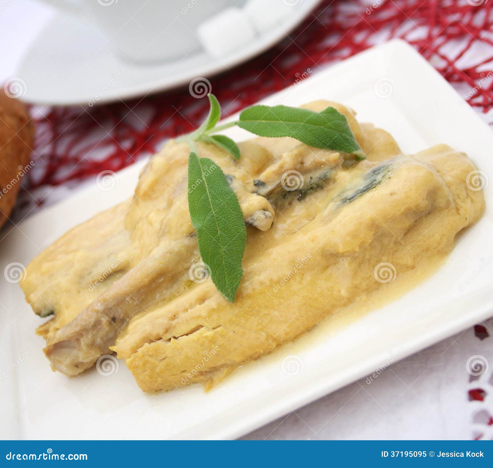 Herring with a Sauce of Mustard Stock Image Image of dish, fresh