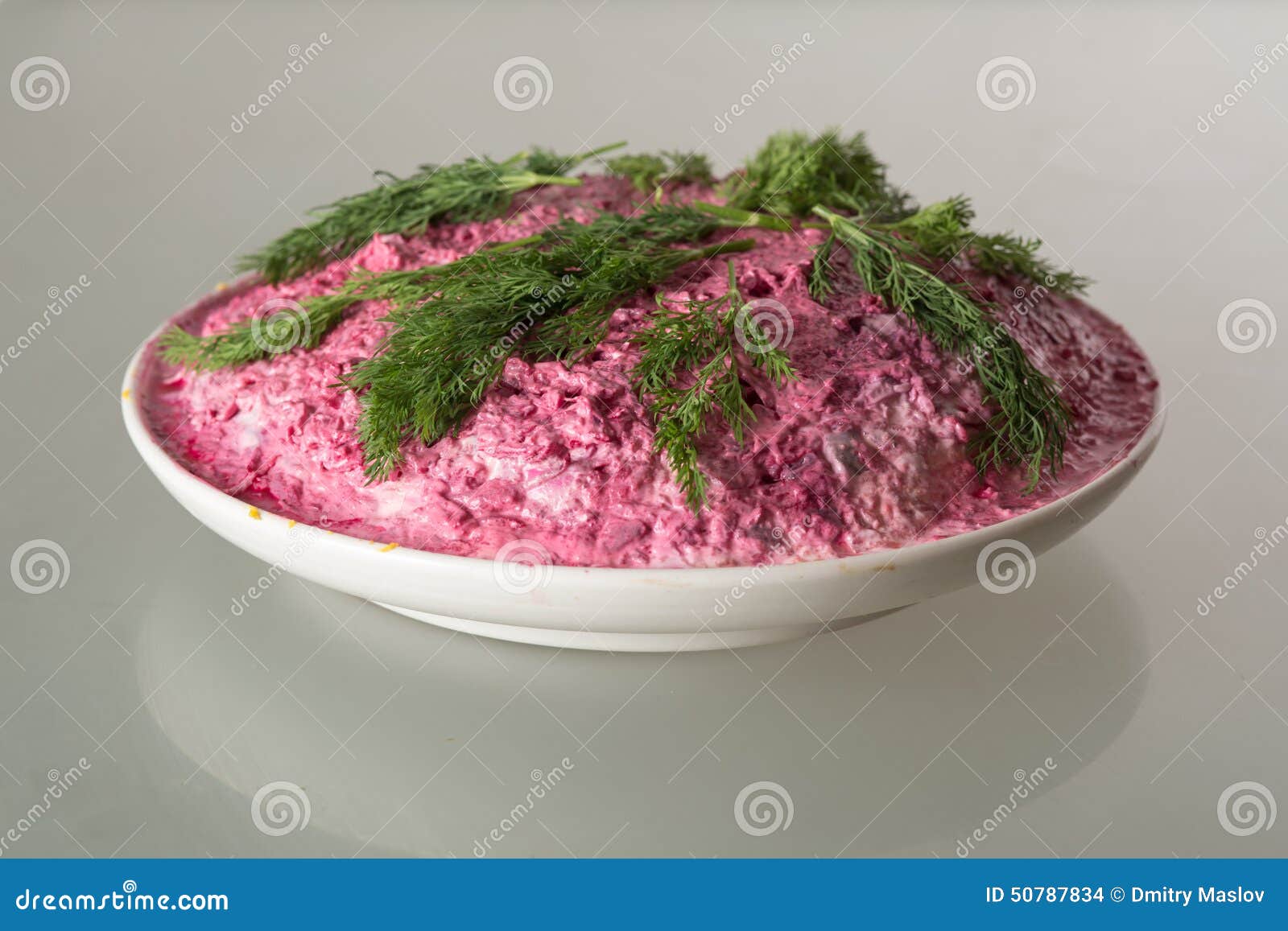 Herring under a fur coat stock photo. Image of medicine 50787834