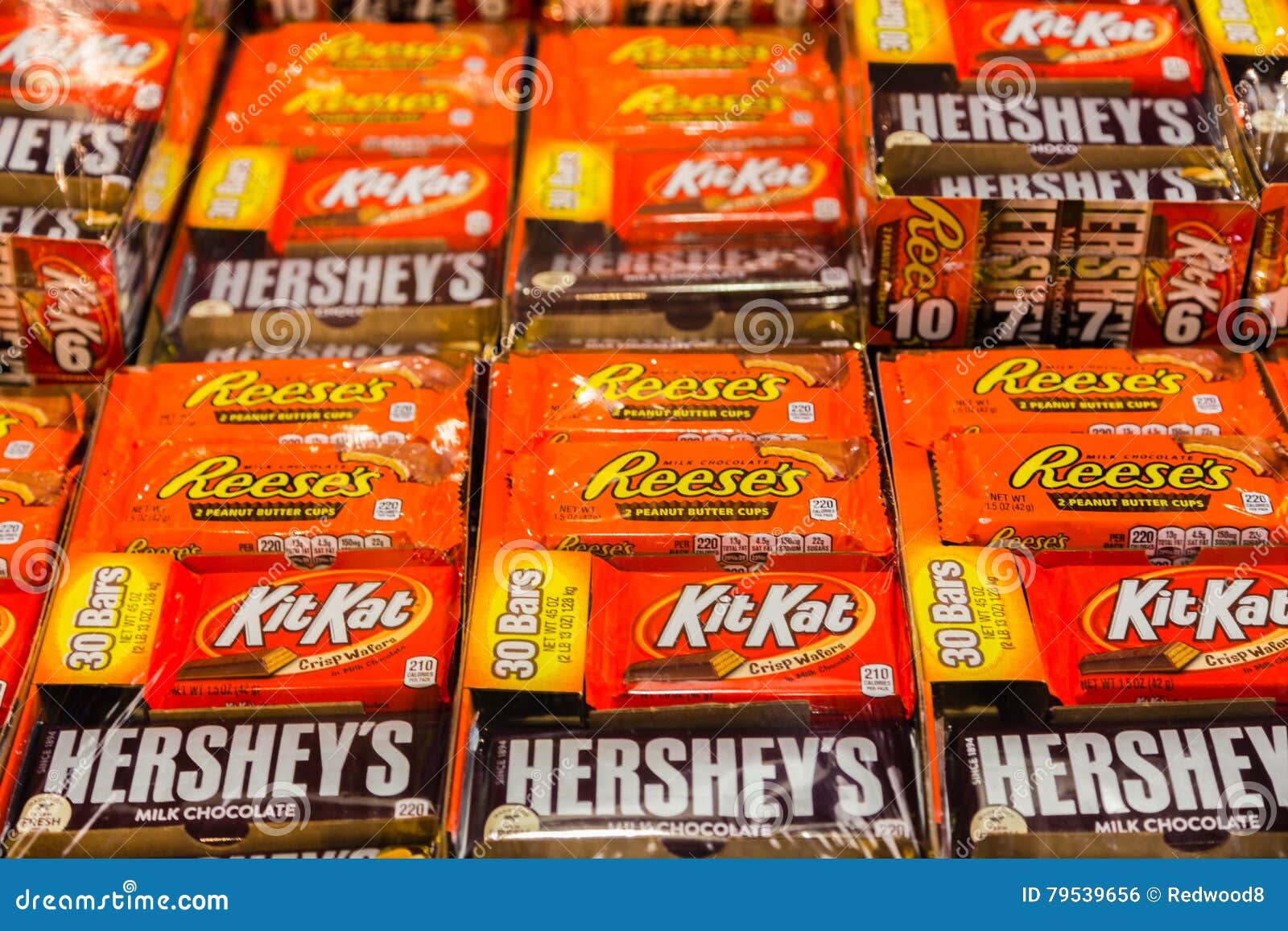 Hershey Candy Bars editorial photo. Image of tourist 79539656