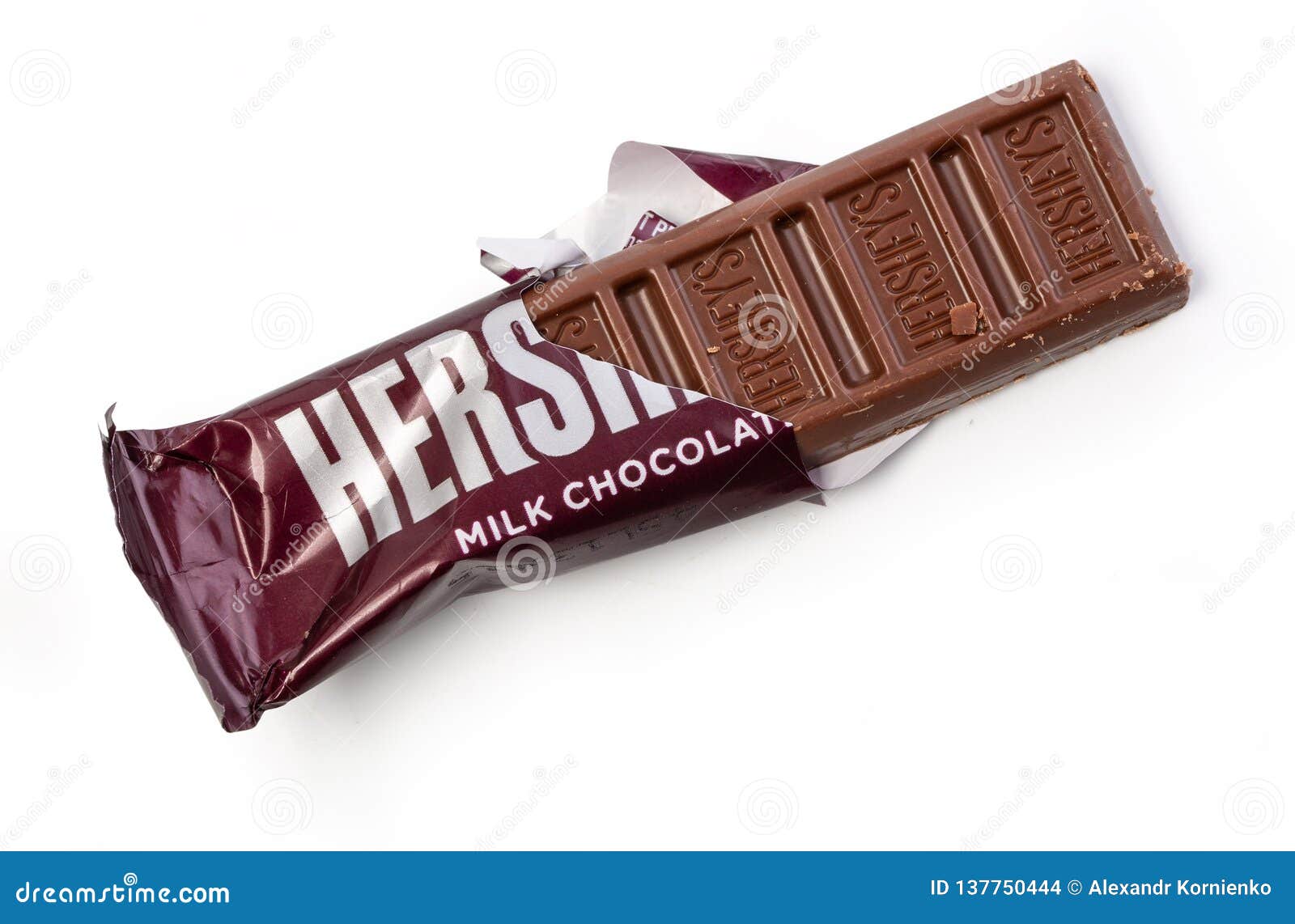 Hersheys Schokoriegel Redaktionelles Stockbild. Bild Von Geschmackvoll -  137750444