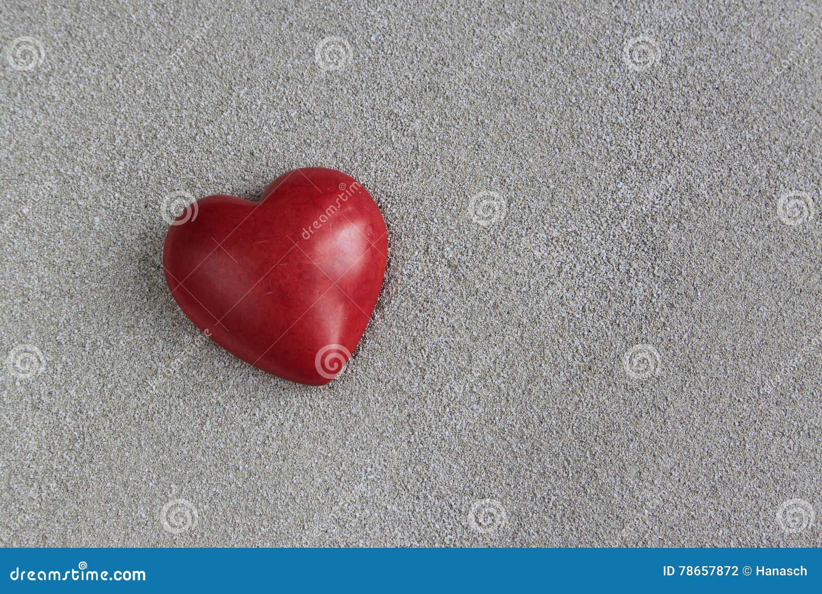 Herz Im Sand Stockfoto Bild Von Sand Herz