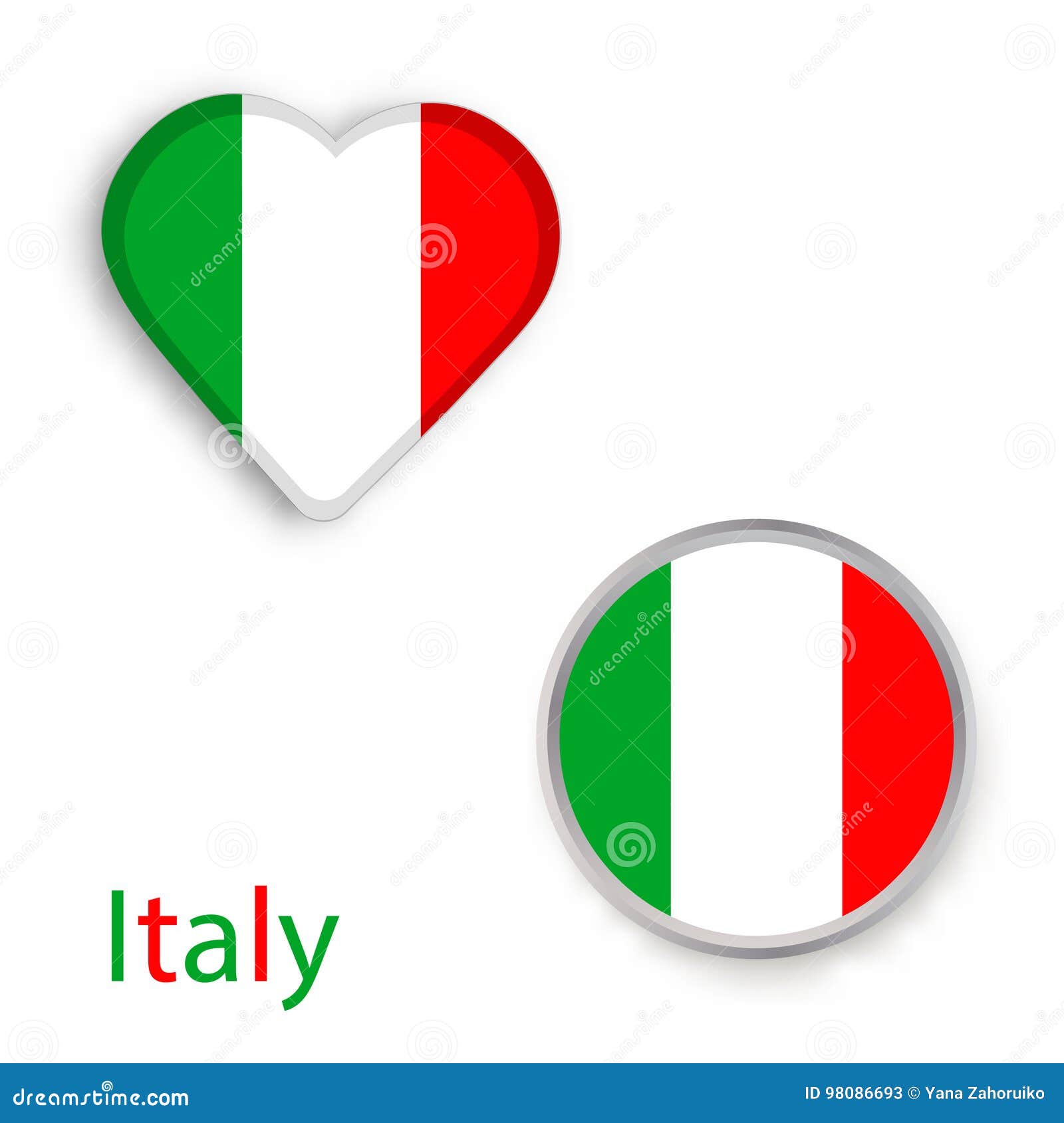 https://thumbs.dreamstime.com/z/herz-und-kreissymbole-mit-italien-flagge-98086693.jpg