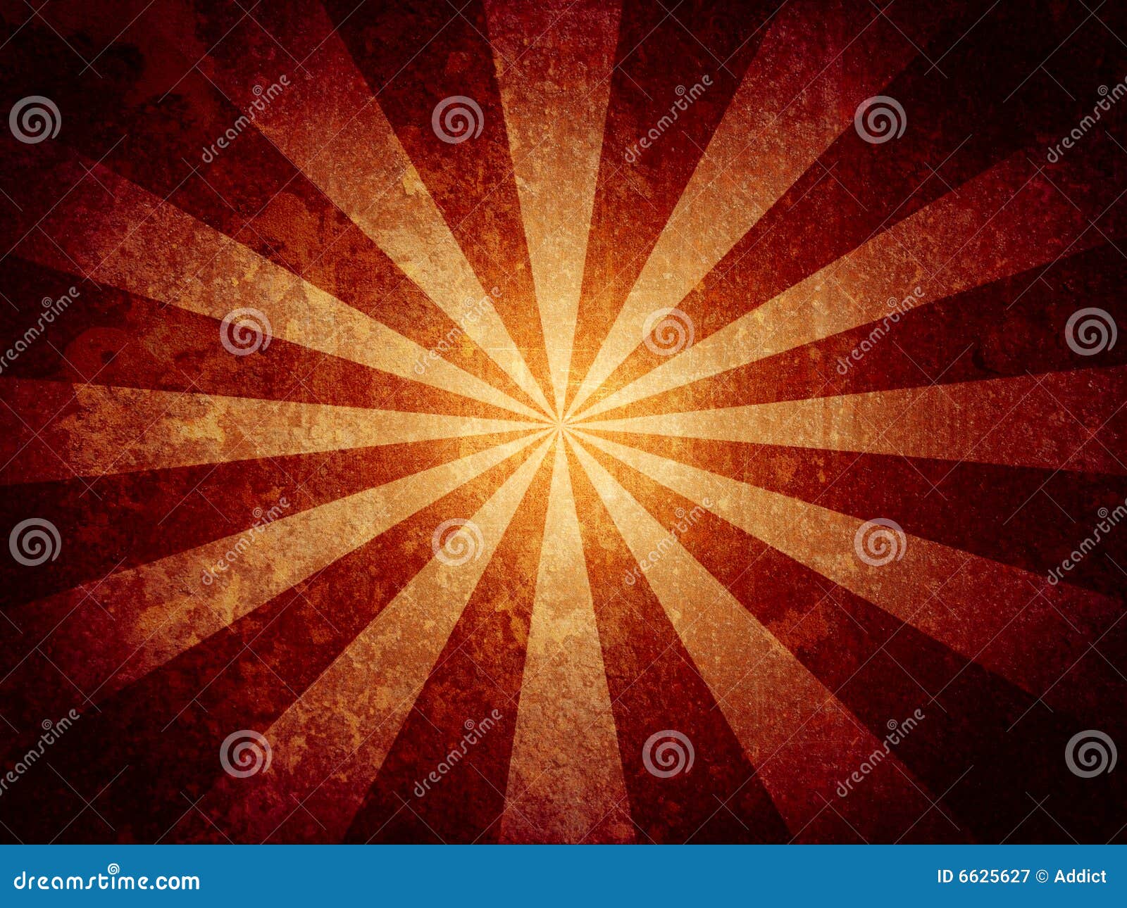 Het behang van de zon. De illustratie van de zon op grungy, bruine achtergrond