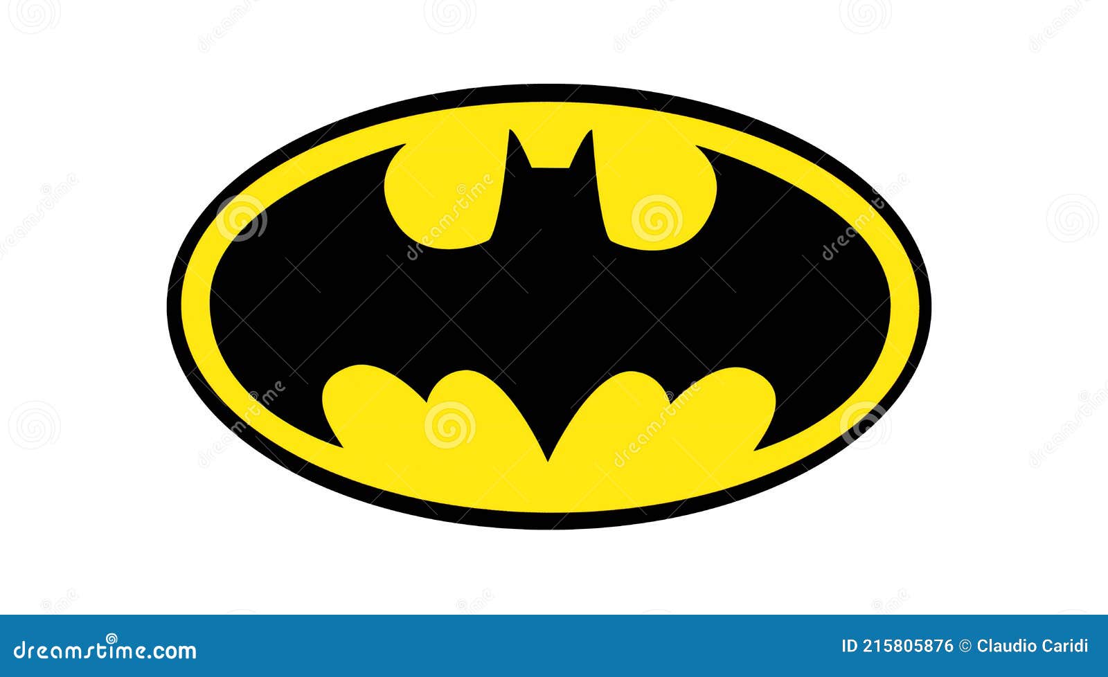 Legacy Sophie marge Het Beroemde Batman Logo Om De Batmans 80ste Verjaardag Te Vieren ,  Geïsoleerd Op Witte Achtergrond Redactionele Foto - Illustration of  oppasser, stad: 215805876