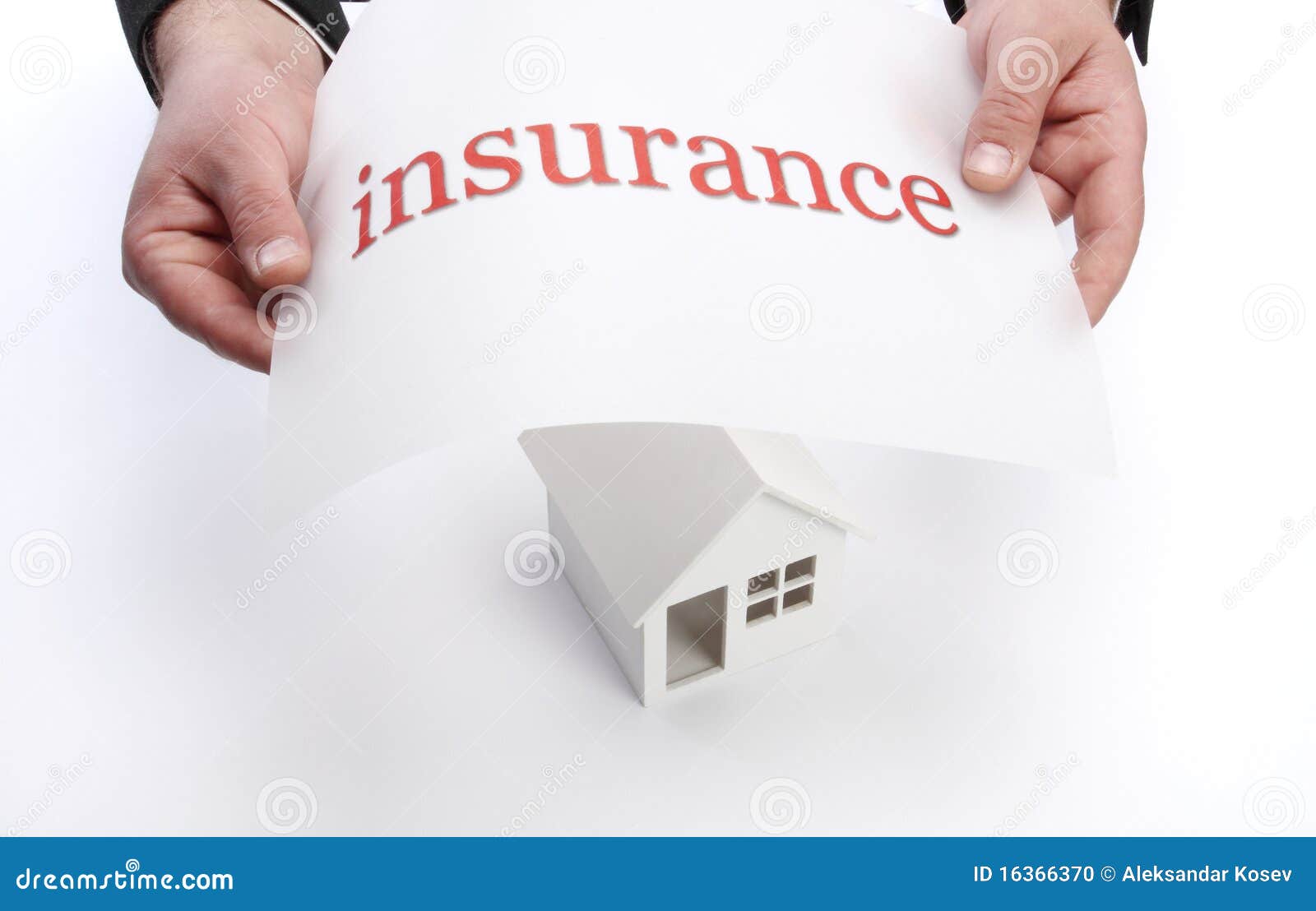 Het Concept Van De Verzekering Stock Foto Image of achtergrond, woon 16366370