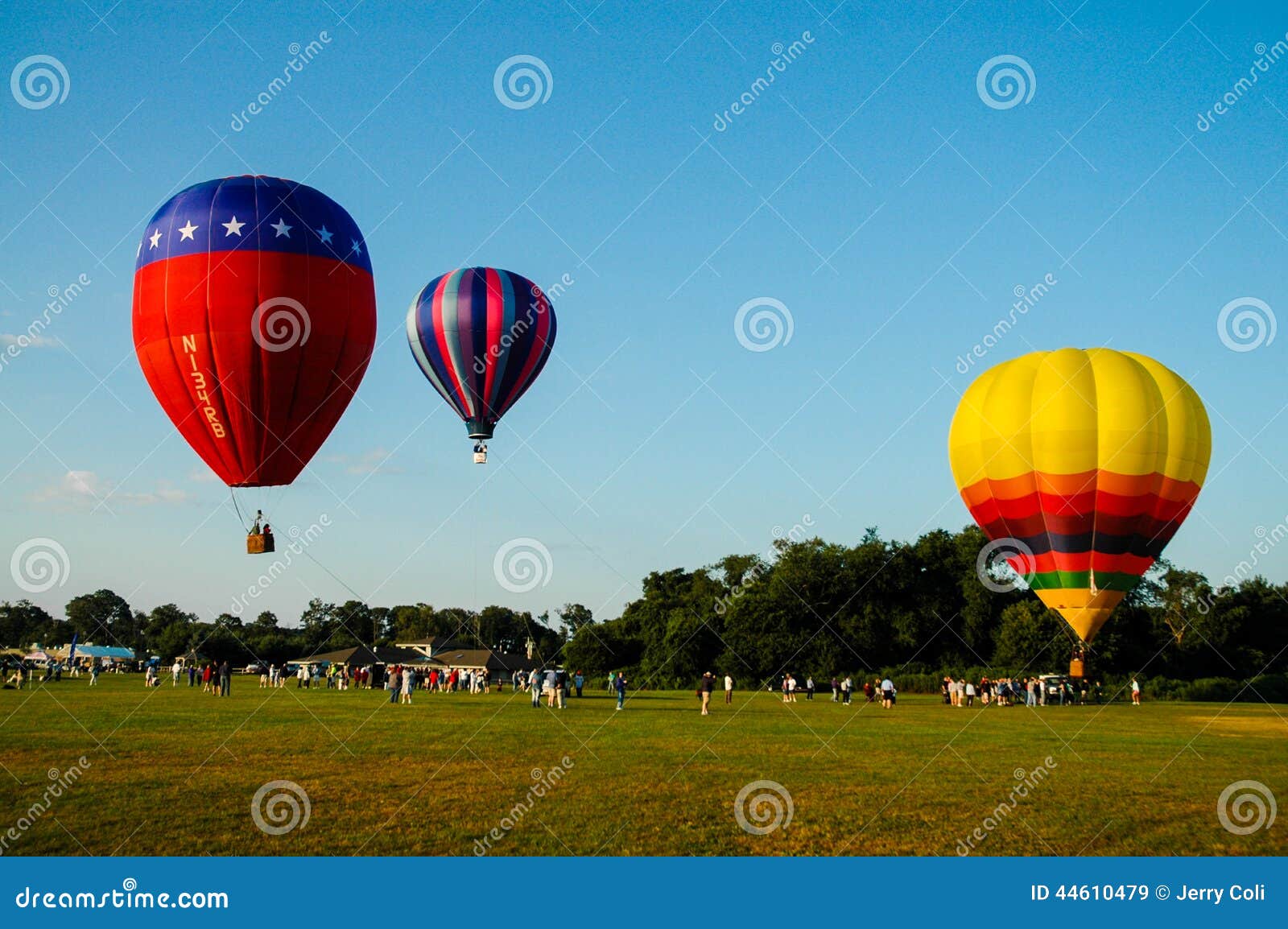 Het Festival van de hete luchtballon. Het Festival van de hete die Luchtballon in de Universiteit van Rhode Island, Kingston Campus heeft
