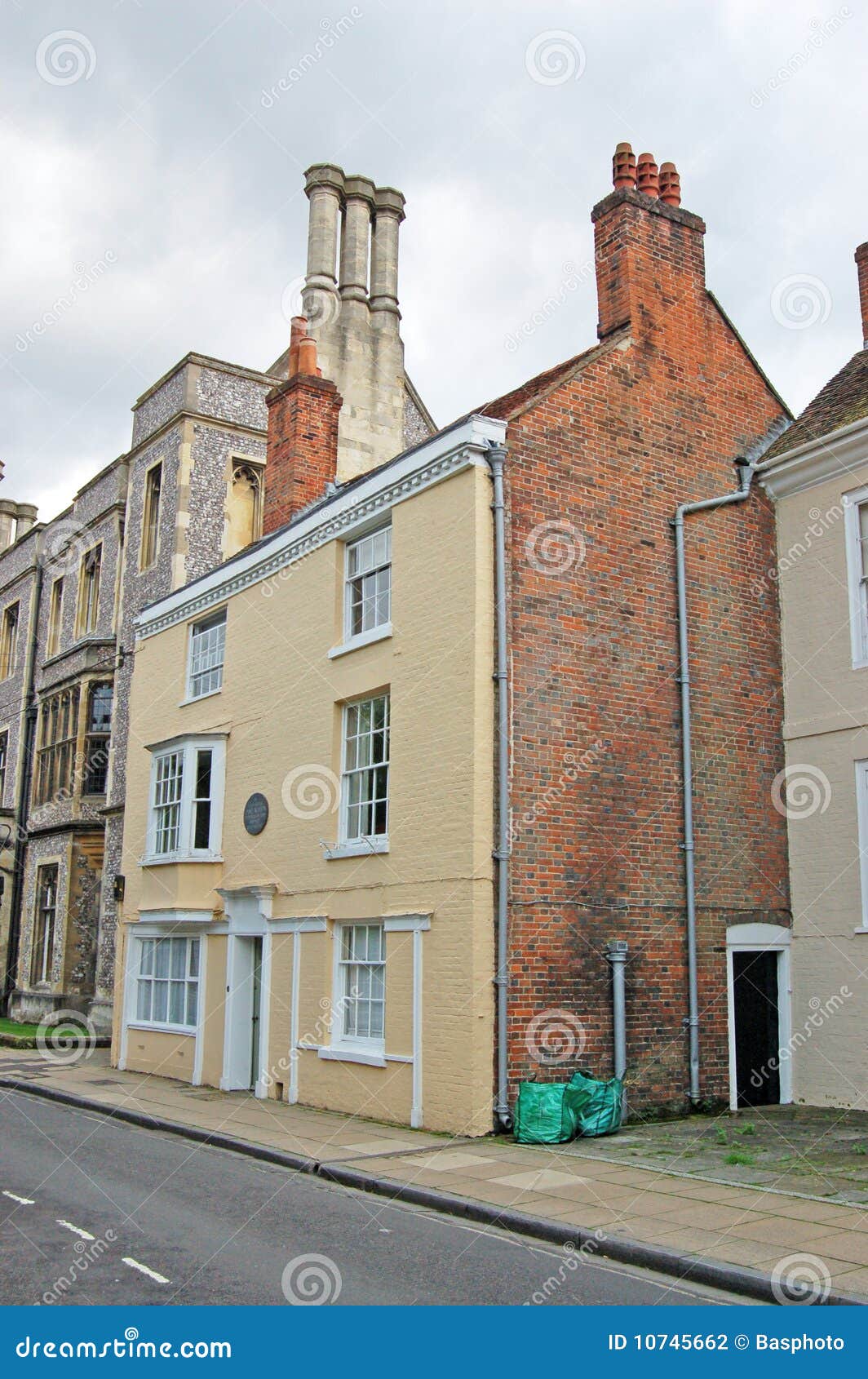 Het Huis Van Jane Austen's, Winchester Stock Foto Image of