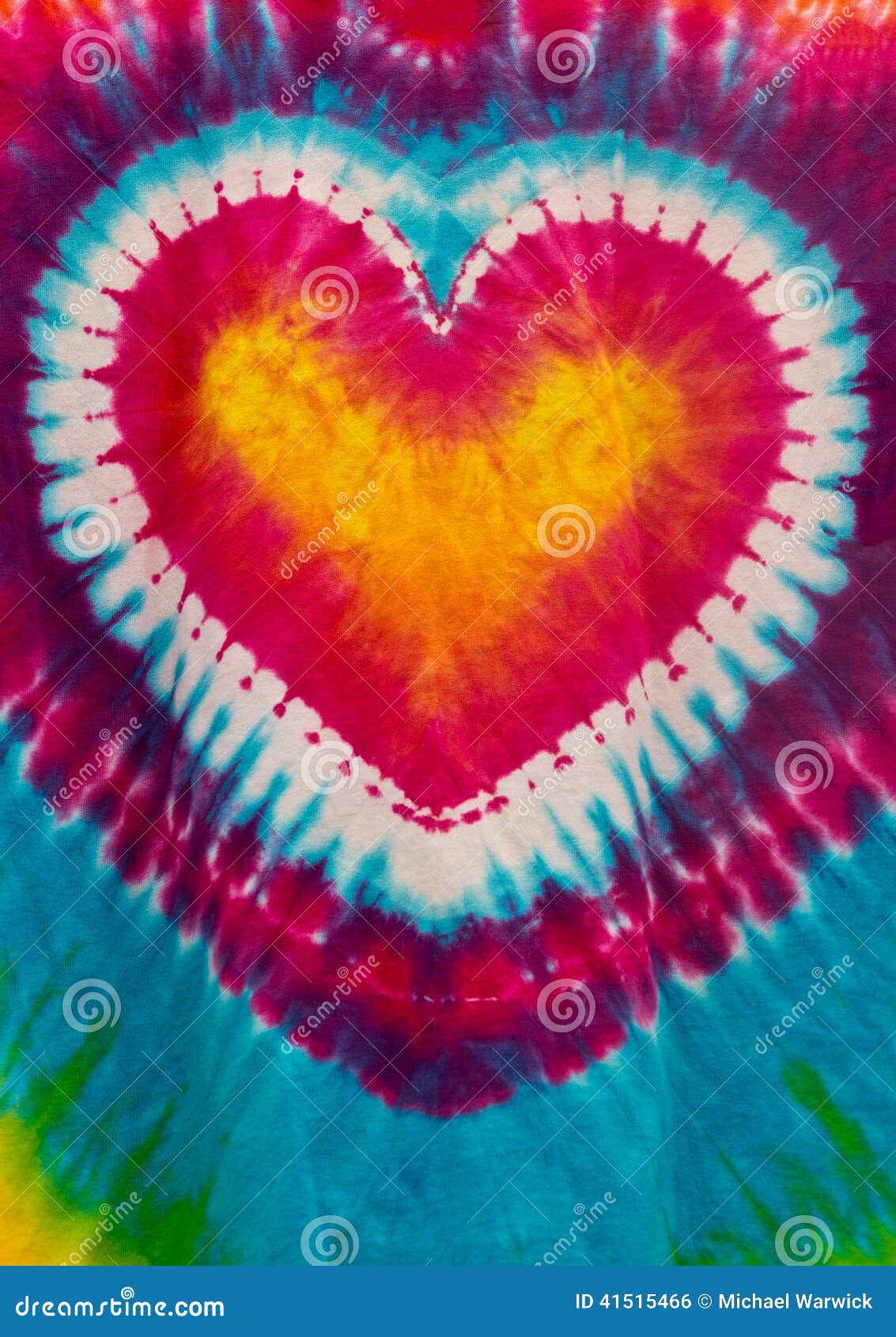 Het overhemd van San Francisco Tie-Dye. De band-kleurstof van San Francisco overhemd in hart van de jaren '60 en de era van vrede en liefde en hippies wordt gevormd die