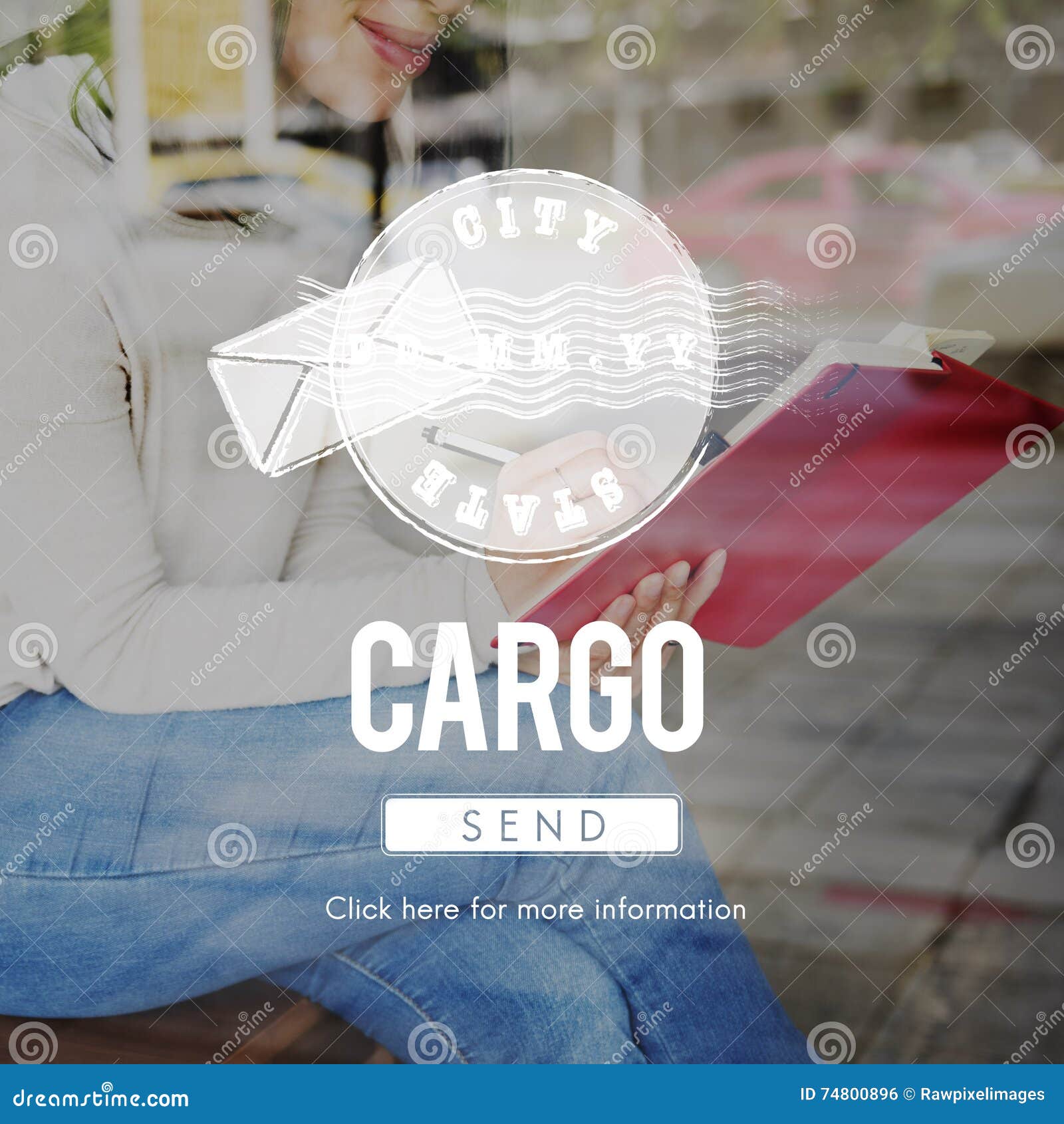 Het Post Post Grafische Concept Van De Leveringszegel Stock Foto Image of port, pictogram