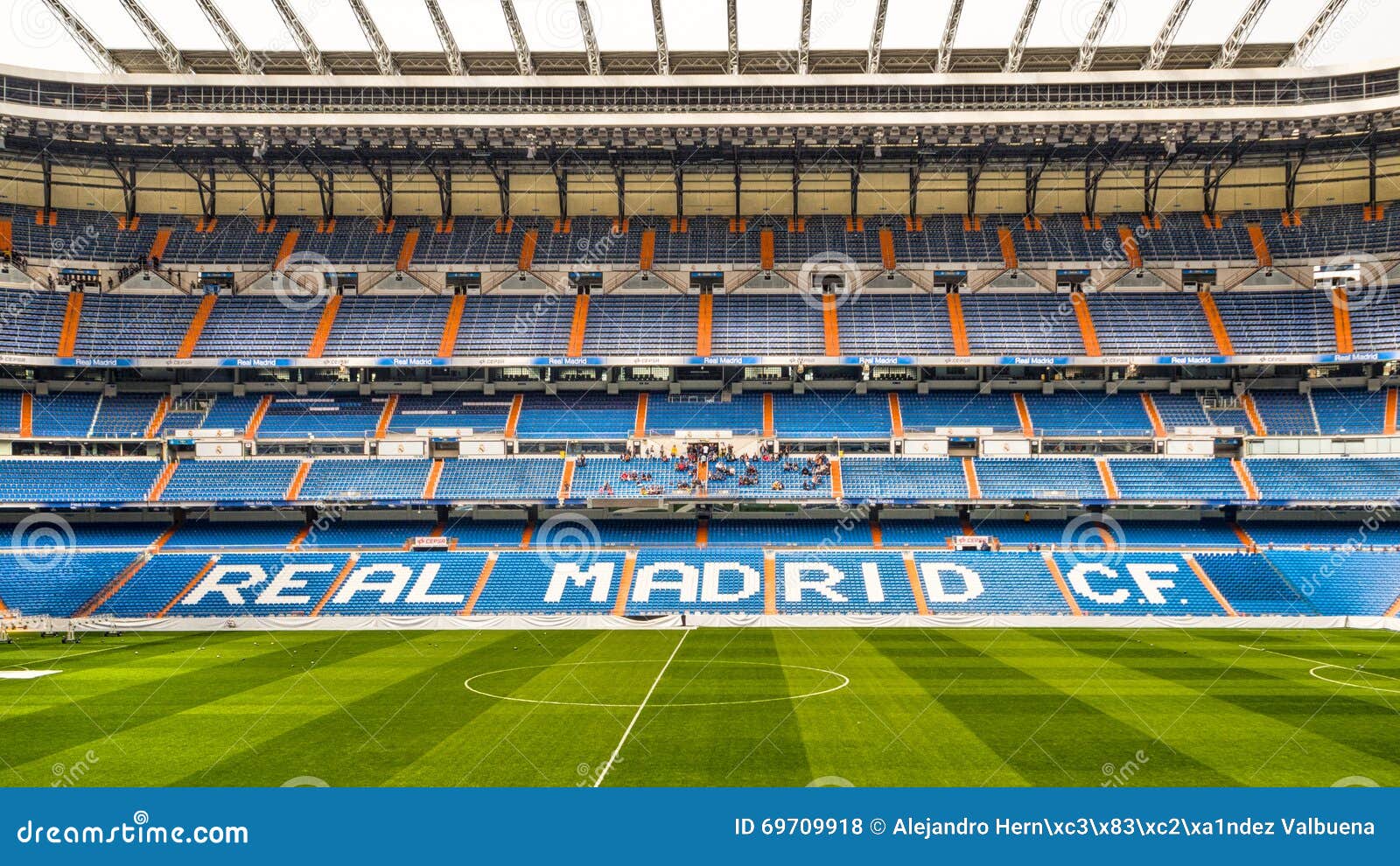 Het Stadion Van Real Madrid Redactionele Stock Foto Afbeelding