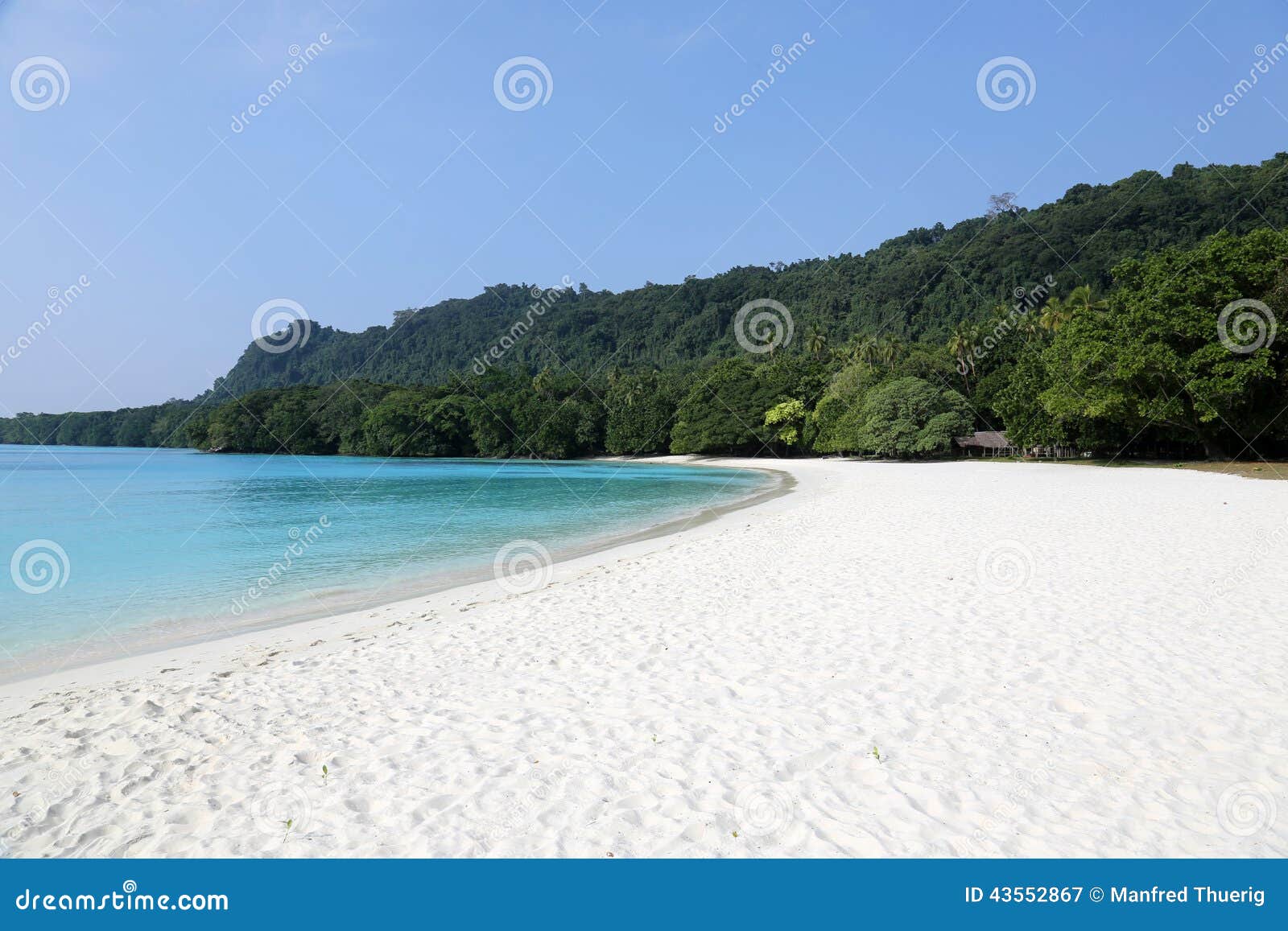 Het Strand Van Champagne, Vanuatu Stock Afbeelding ...